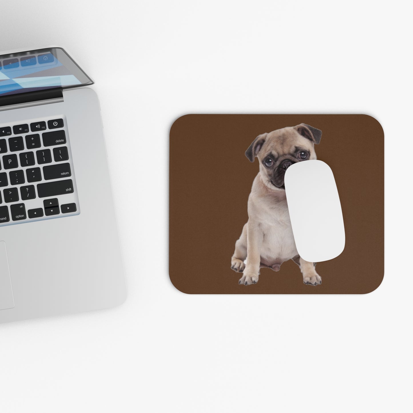 Pug Mouse Pad (Rectangle)