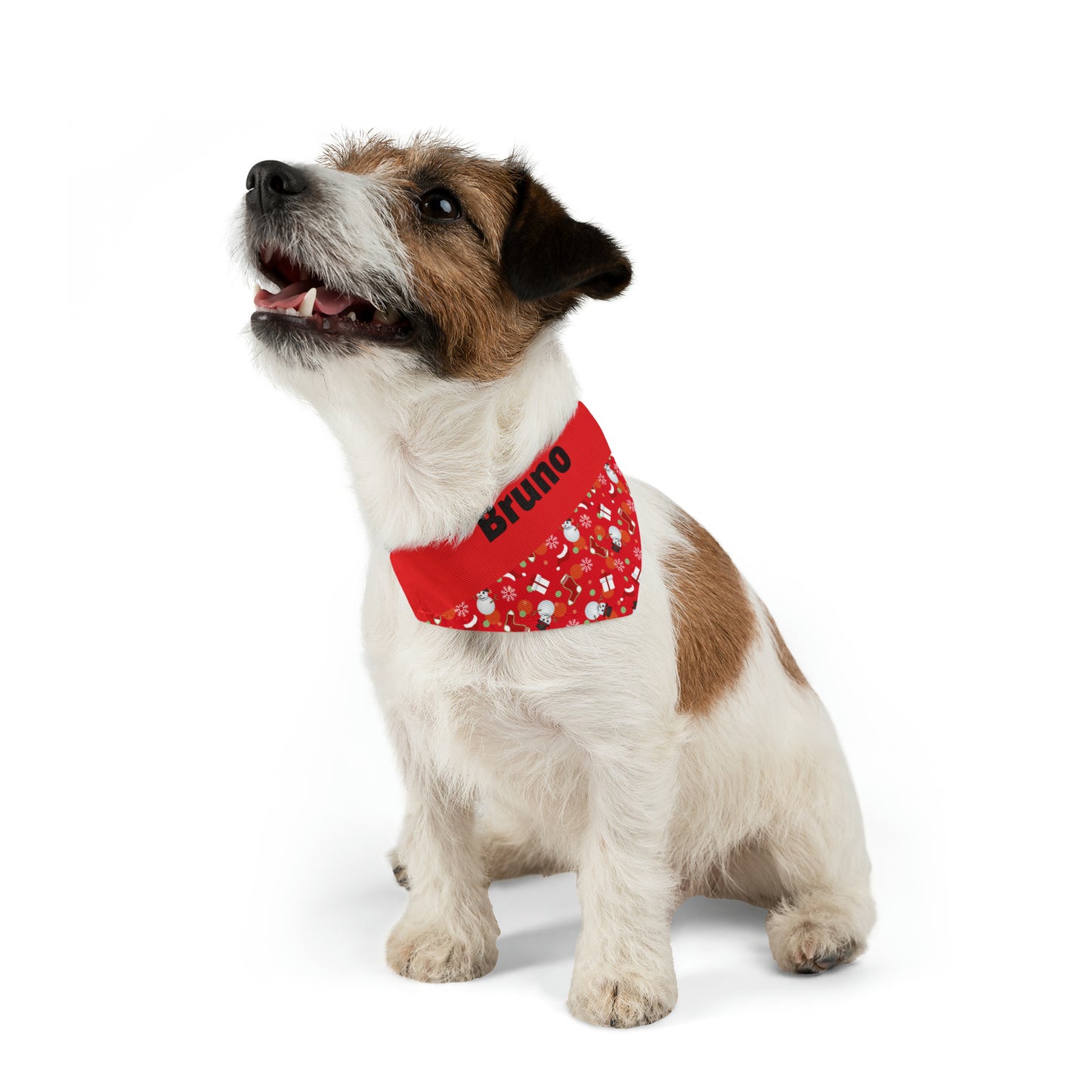 Personalized Christmas Pet Bandana Collar