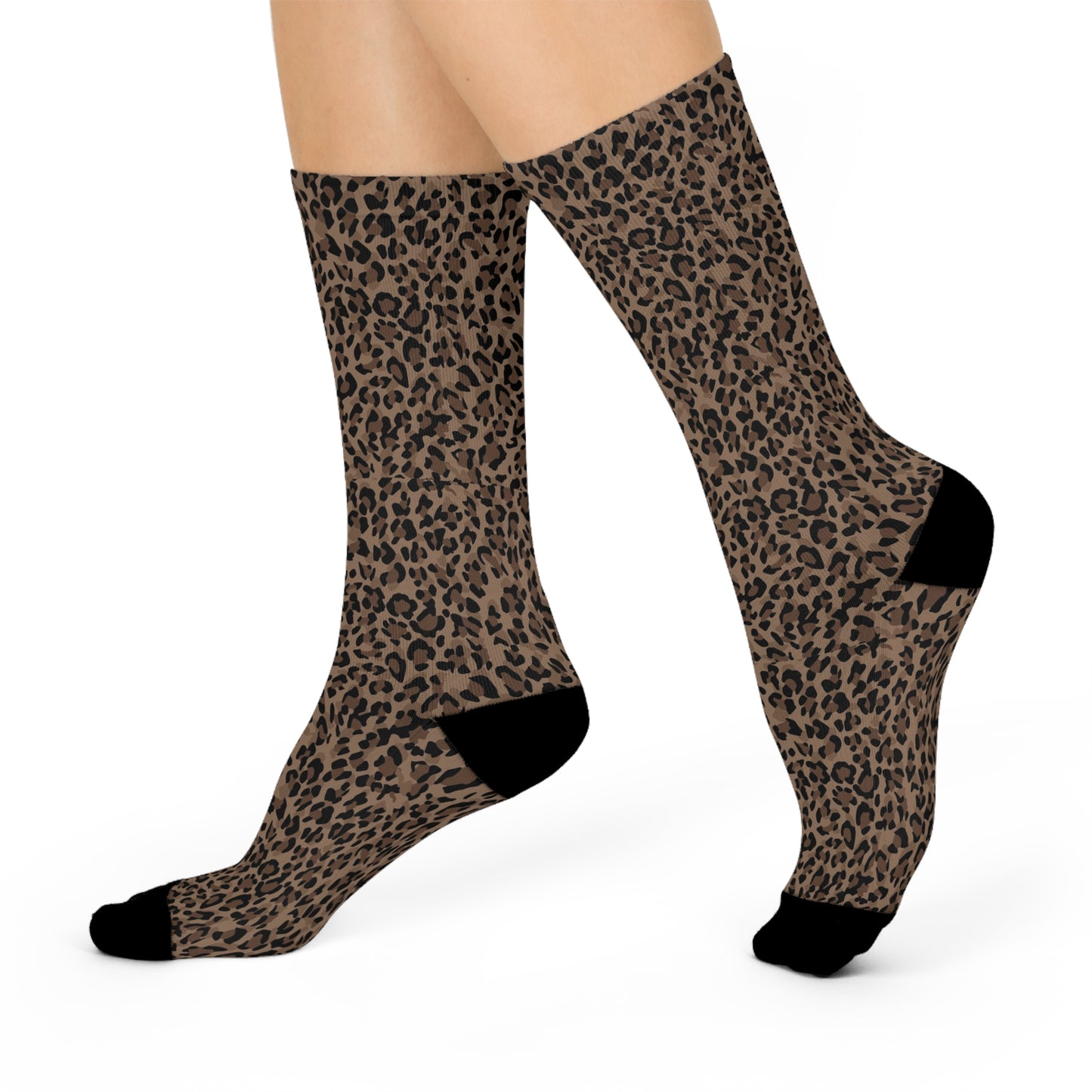 Animal print patterned socks