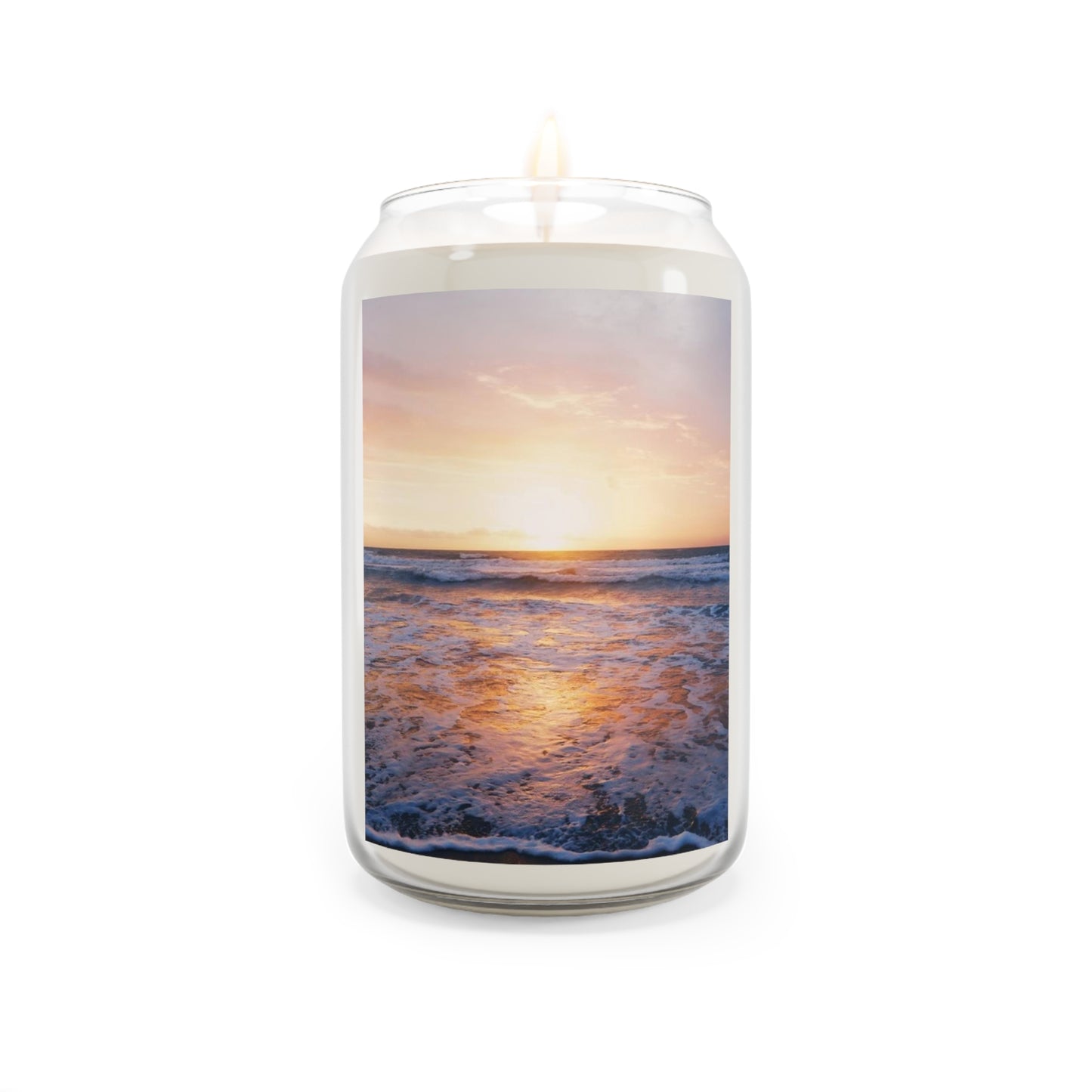 Beach scene Scented Candle, 13.75oz