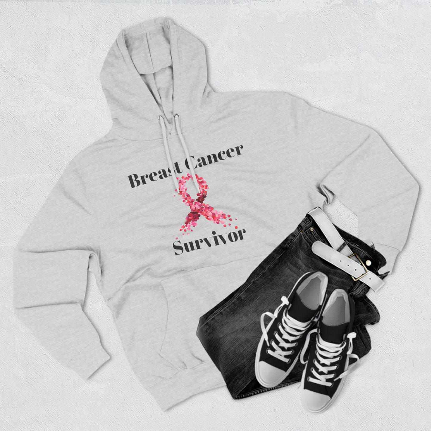 BC Awareness Unisex Premium Pullover Hoodie