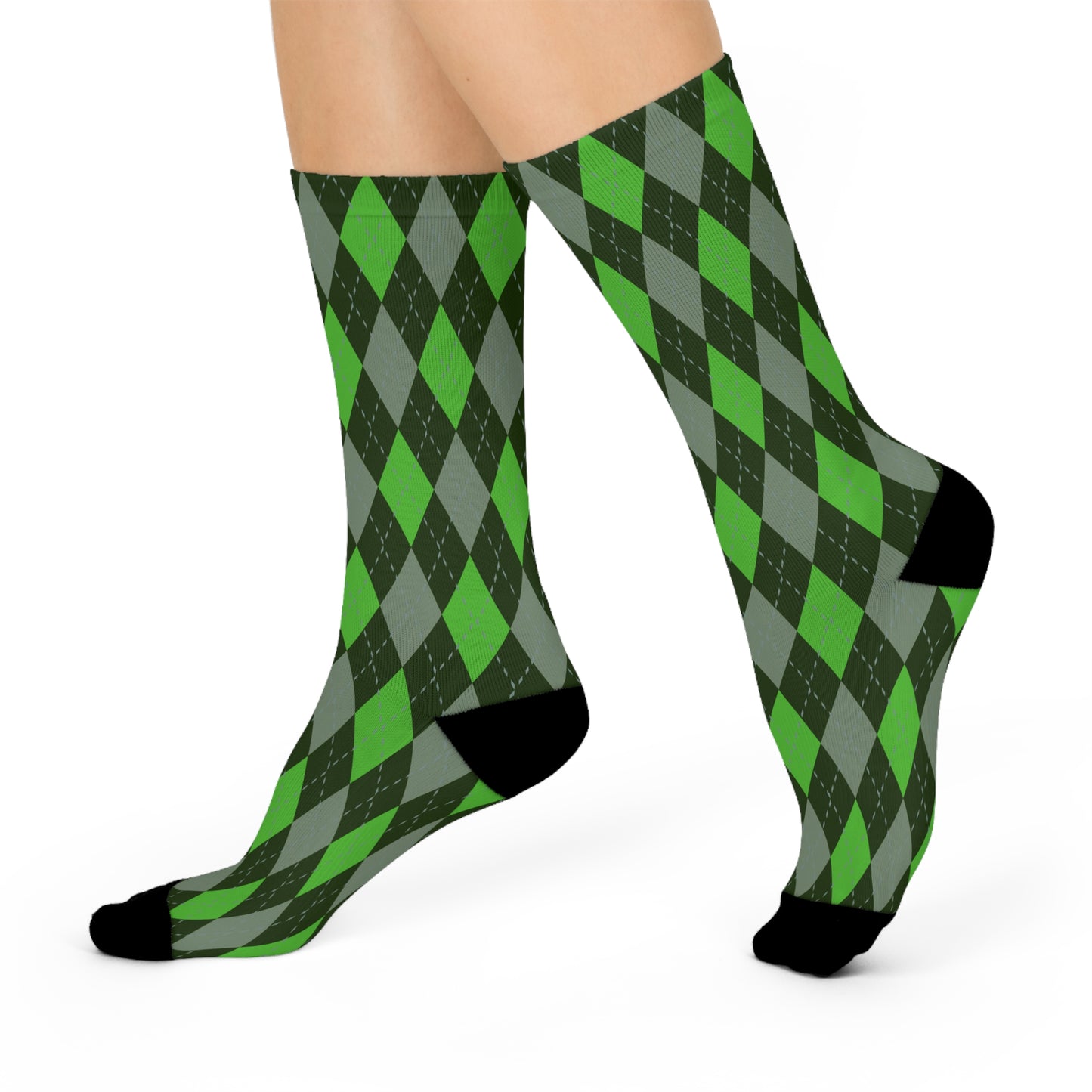 Cushioned argyle Socks