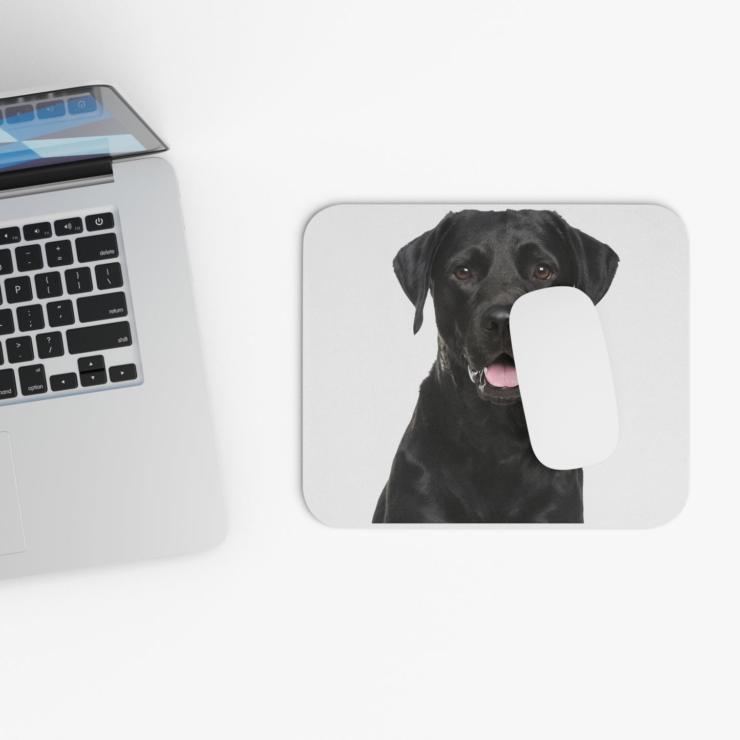 Black Lab Mouse Pad (Rectangle)