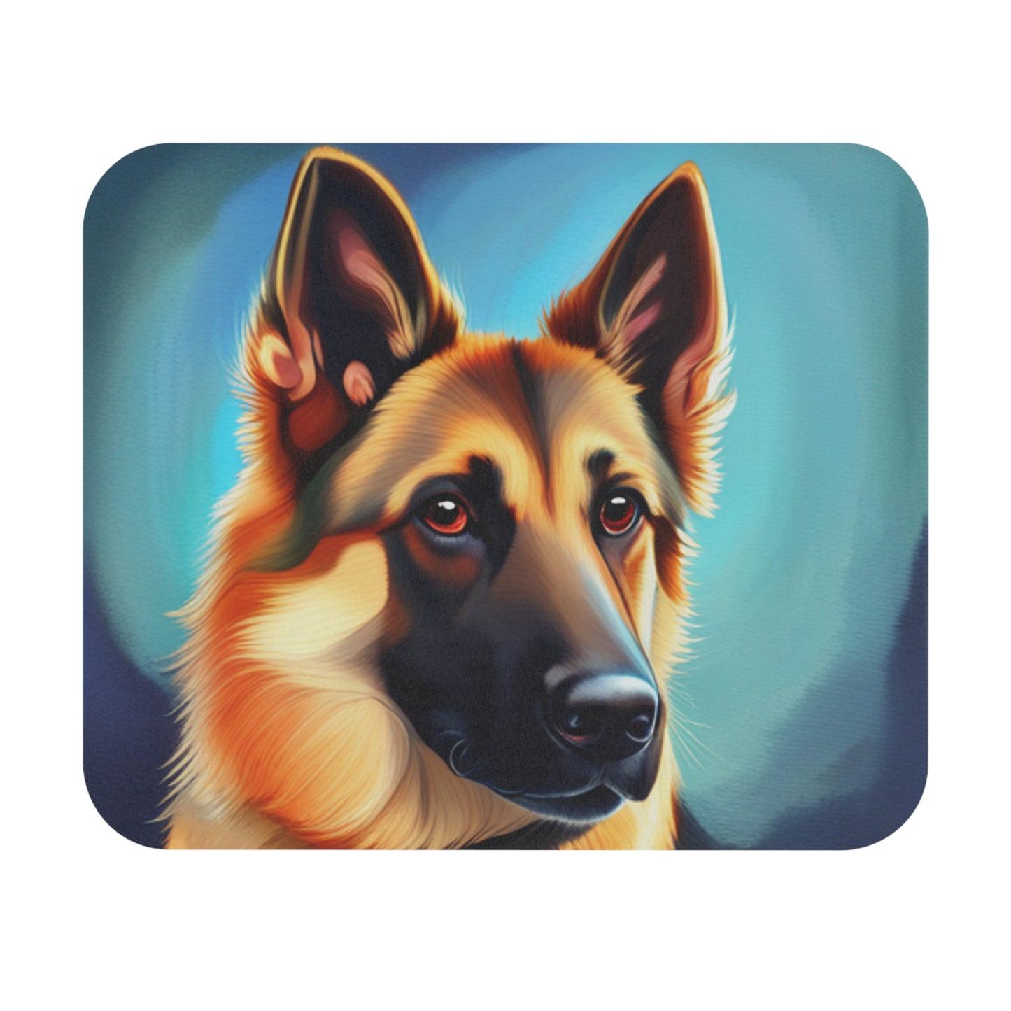 German Shepard Mouse Pad (Rectangle)