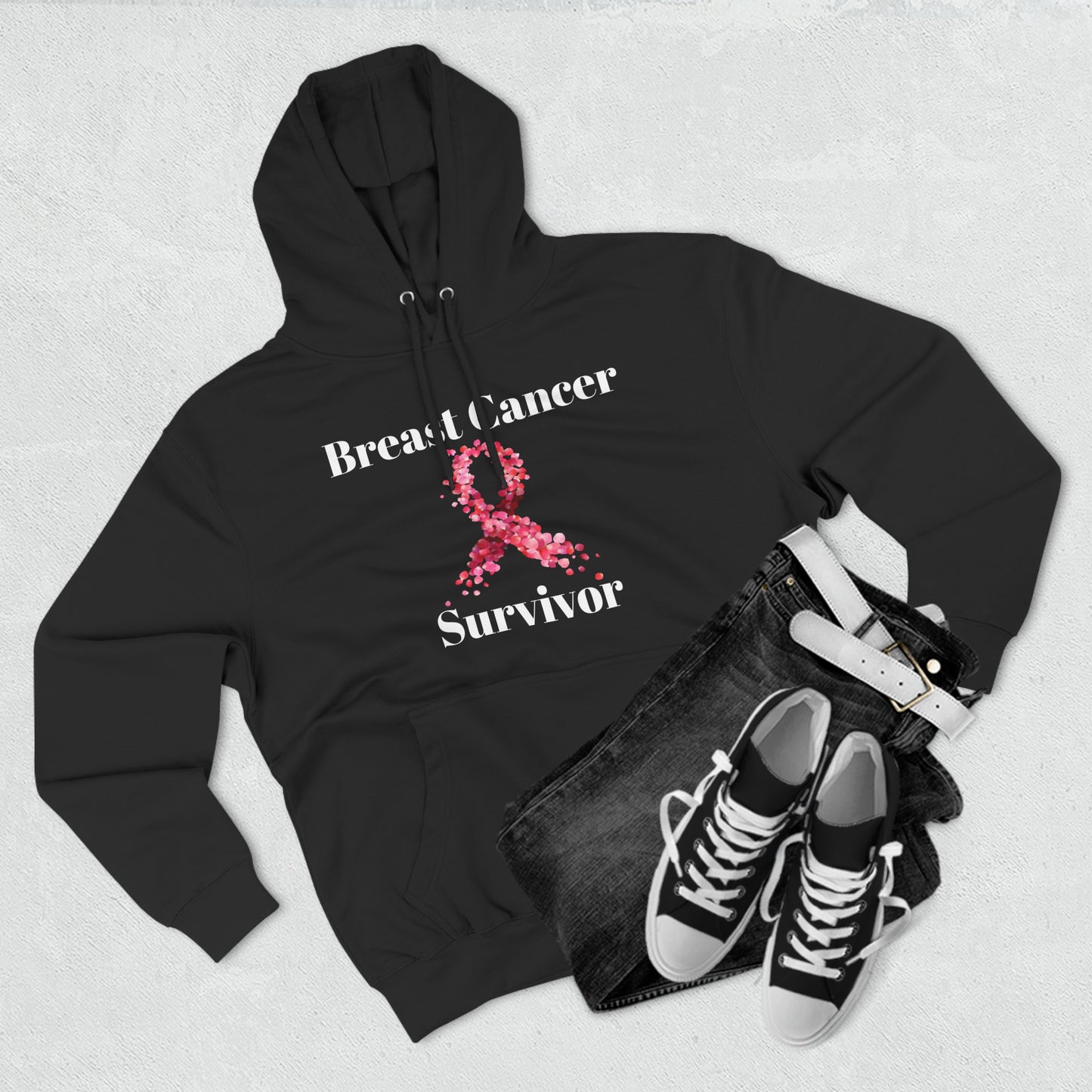 BC Awareness Unisex Premium Pullover Hoodie