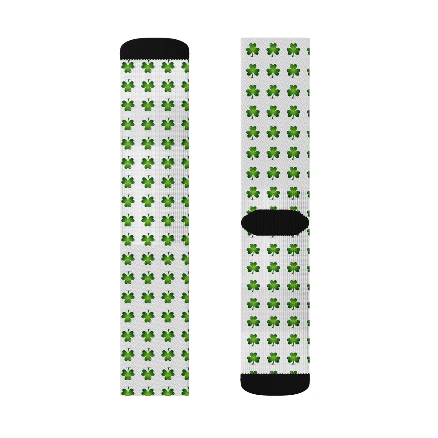 St. Patrick's Day Shamrock Socks