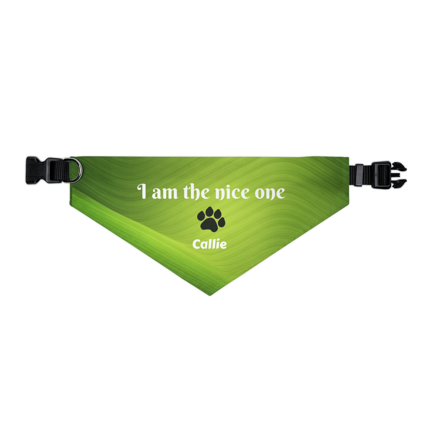 I'm the Nice One Pet Bandana Collar