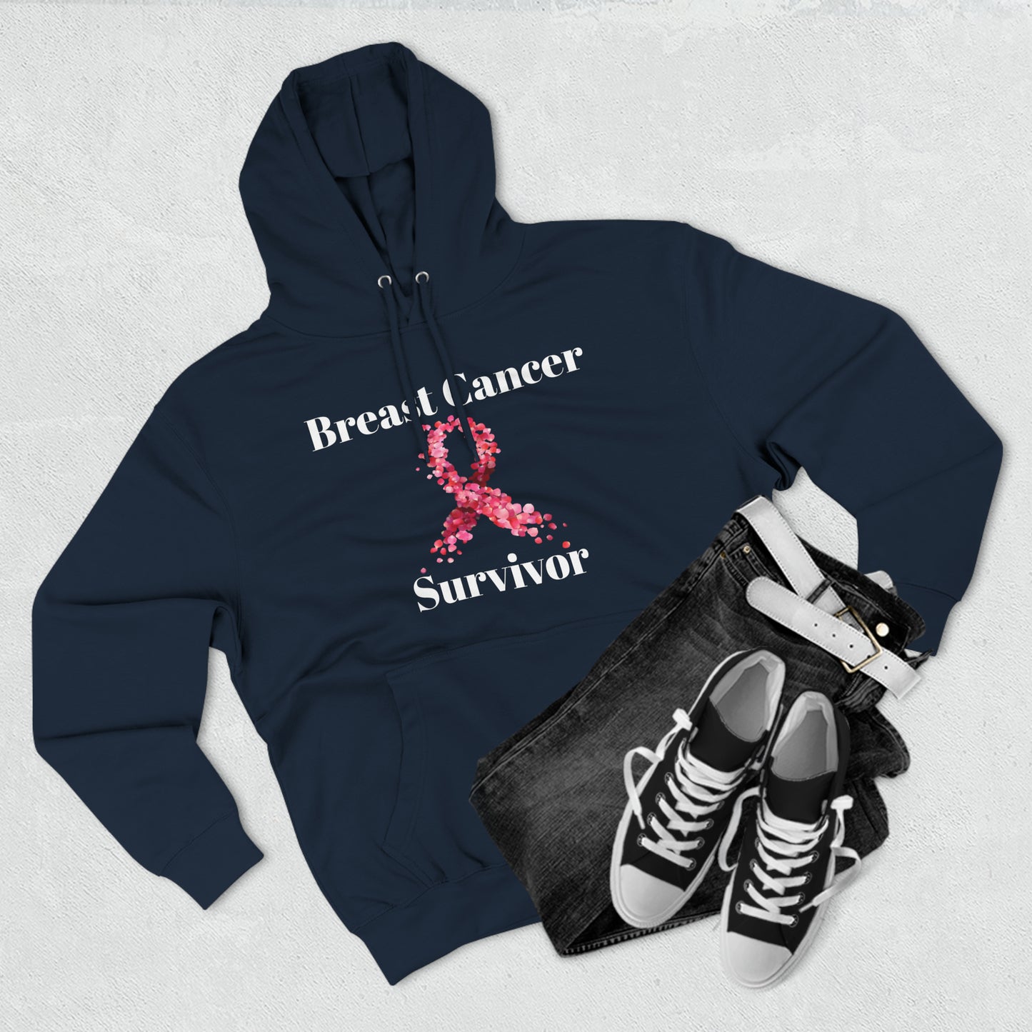 BC Awareness Unisex Premium Pullover Hoodie