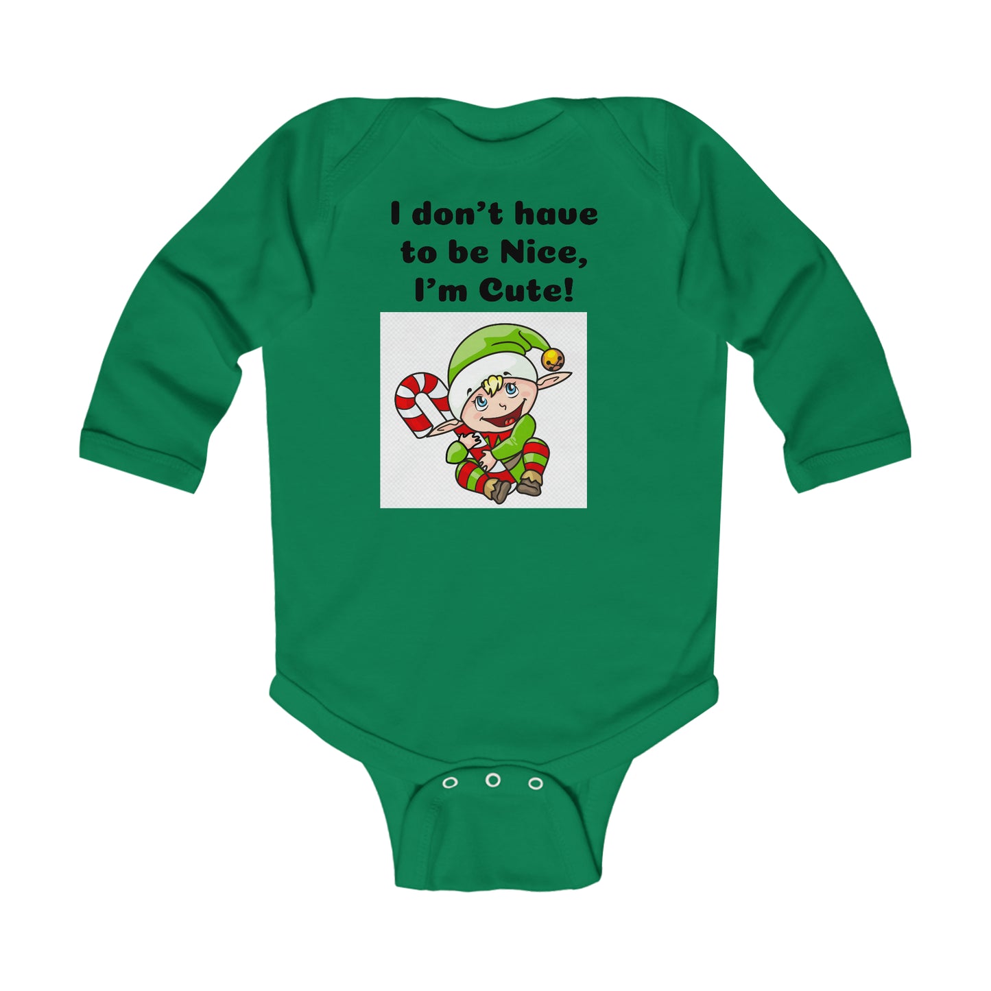 Baby Christmas Infant Long Sleeve Bodysuit