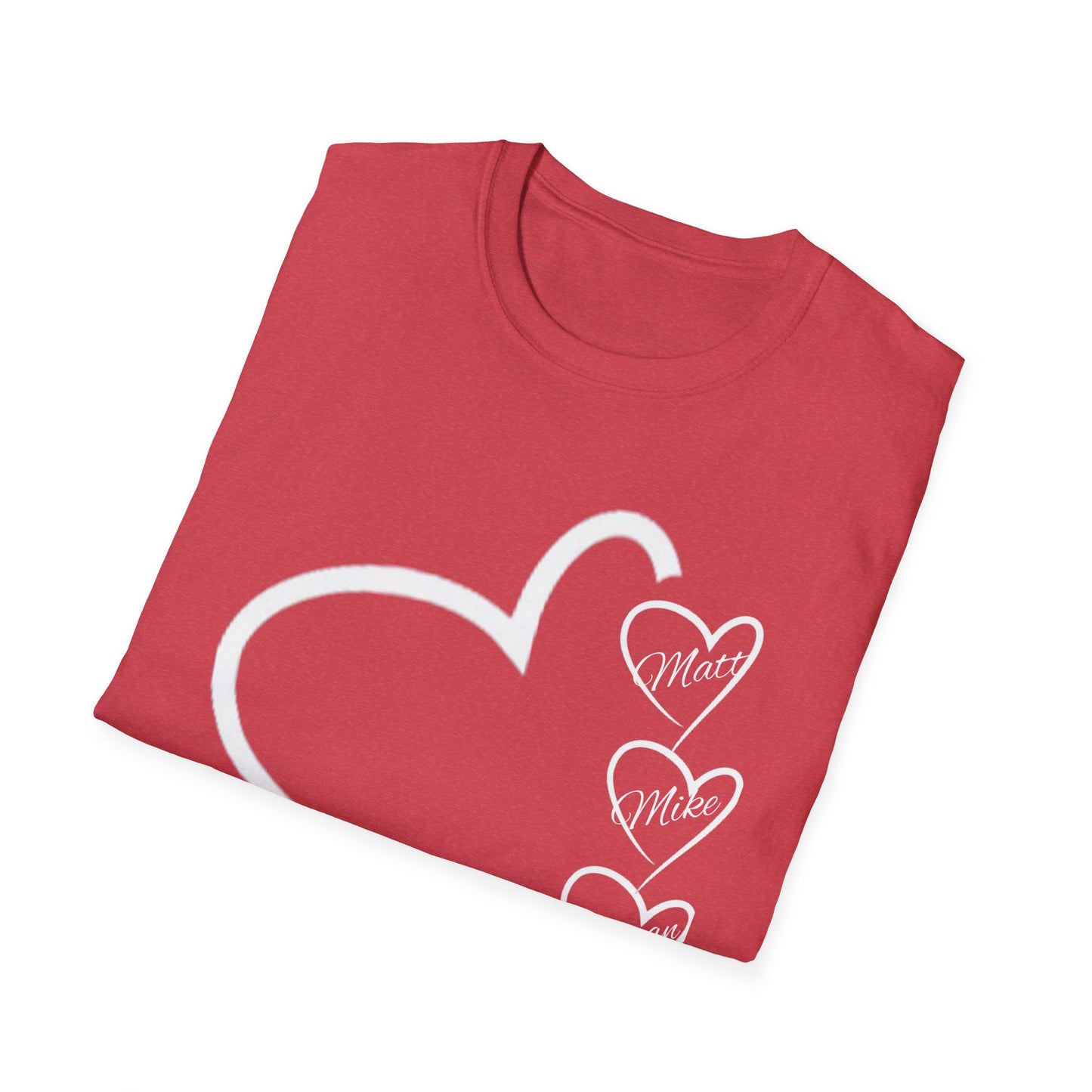 Grandma Valentines Unisex Softstyle T-Shirt