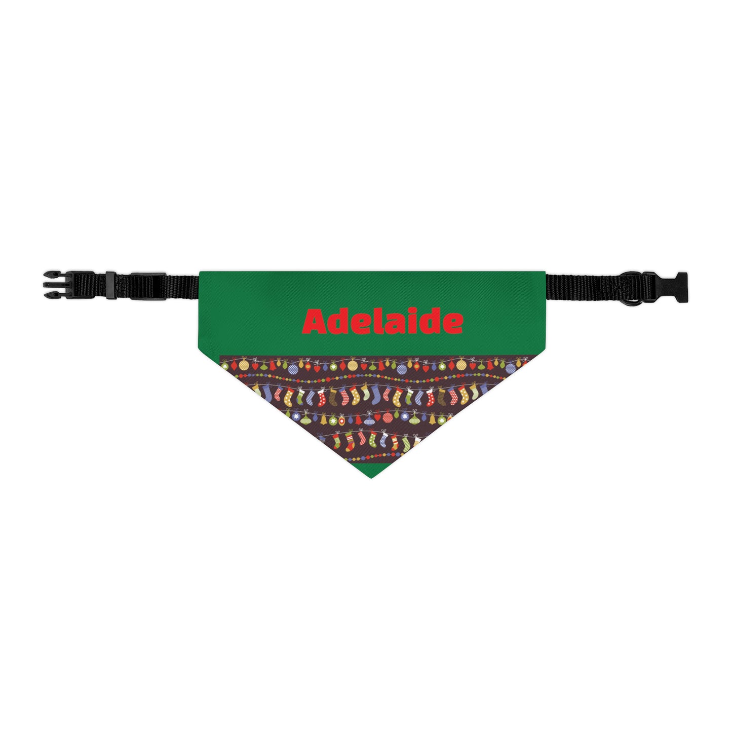 Personalized Christmas Pet Bandana Collar