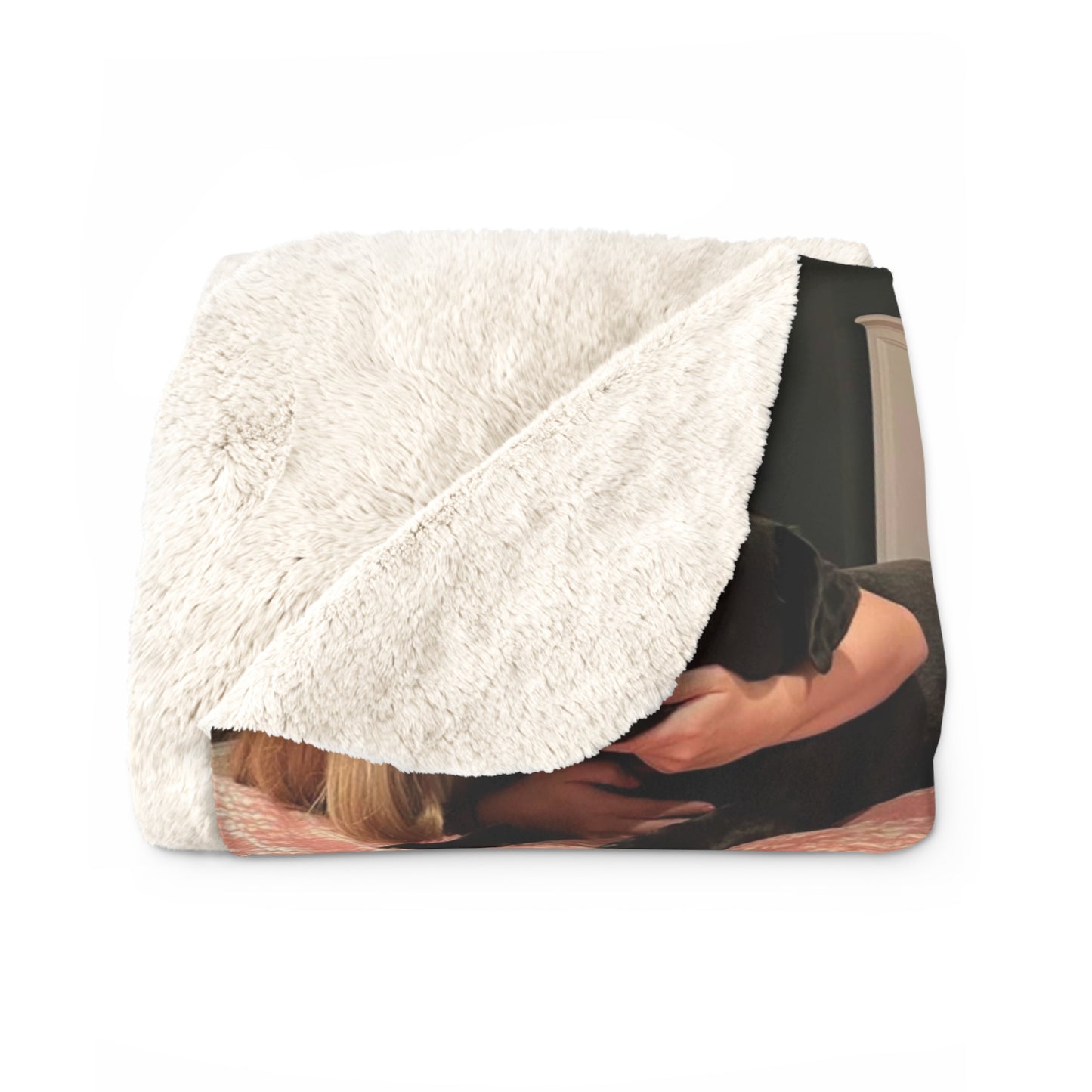 College Support Sherpa Fleece Blanket