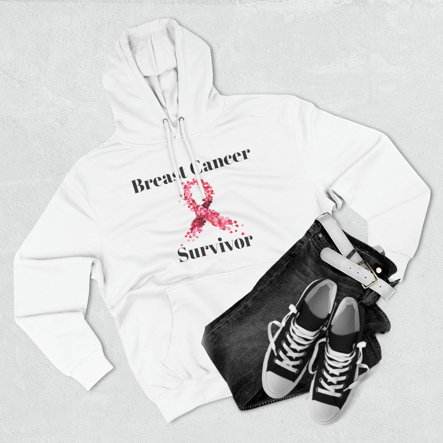 BC Awareness Unisex Premium Pullover Hoodie