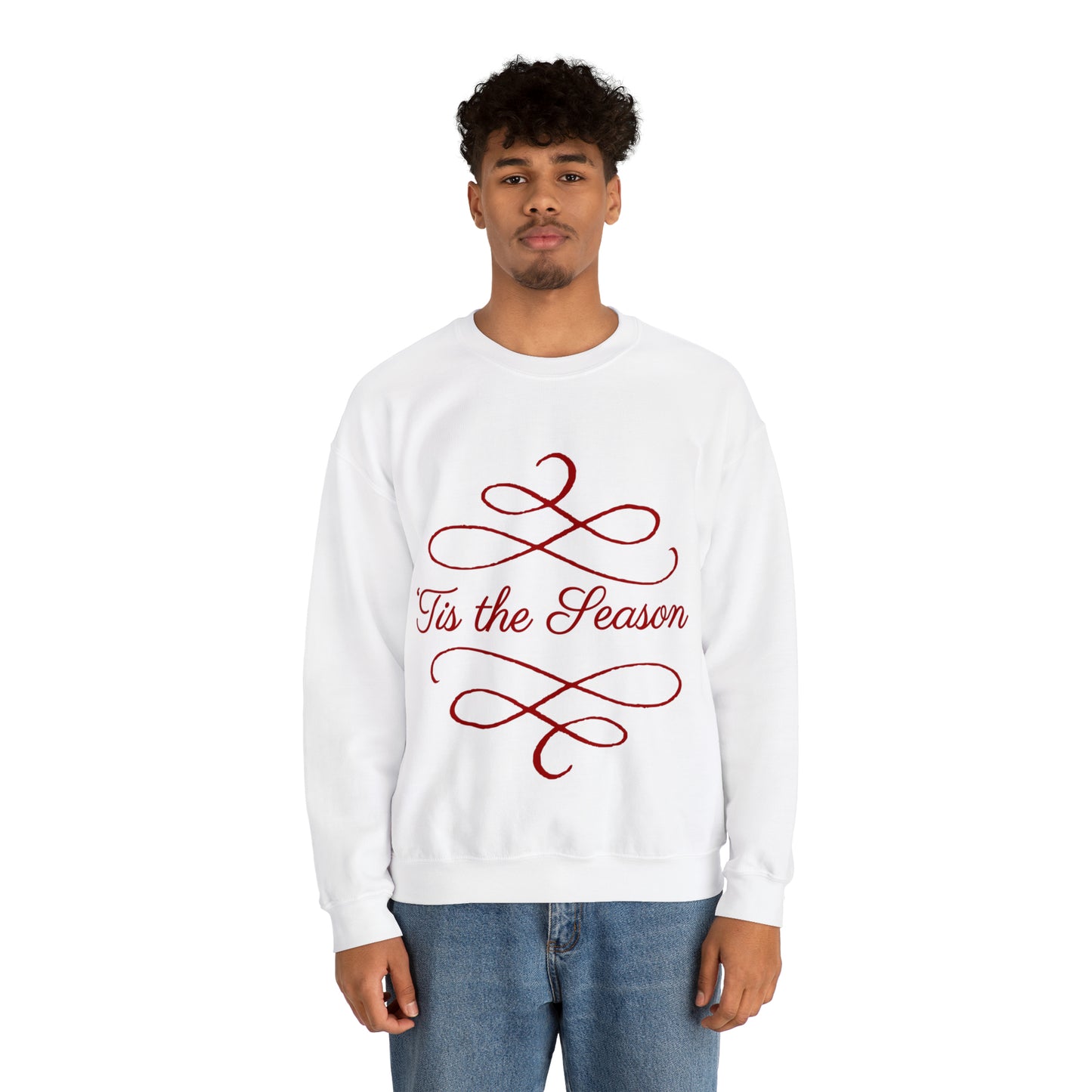 Tis the Season Holiday Unisex Heavy Blend™ Crewneck Sweatshirt