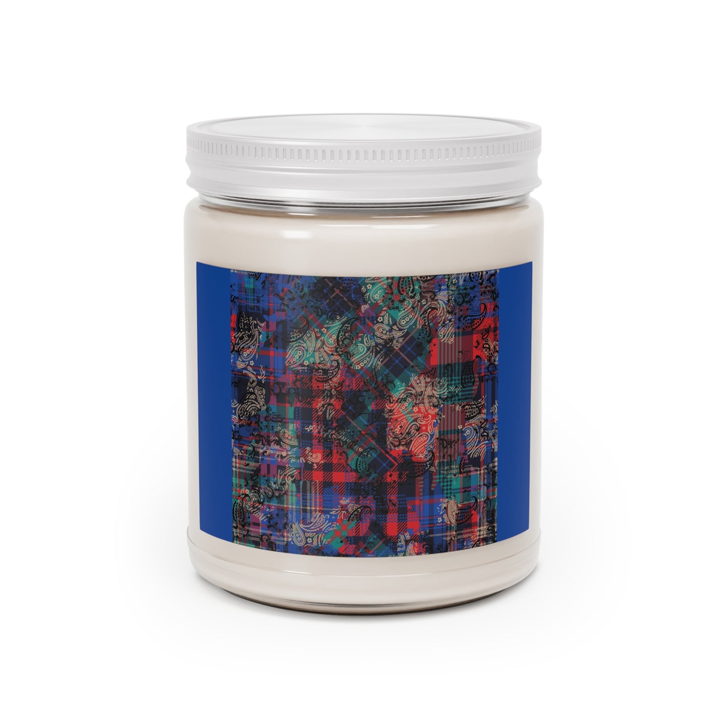 Tartan Plaid Paisley Scented Candles, 9oz