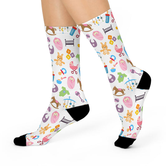 Cushioned Baby Themed Socks