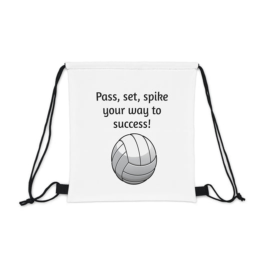 Volleyball Drawstring Bag