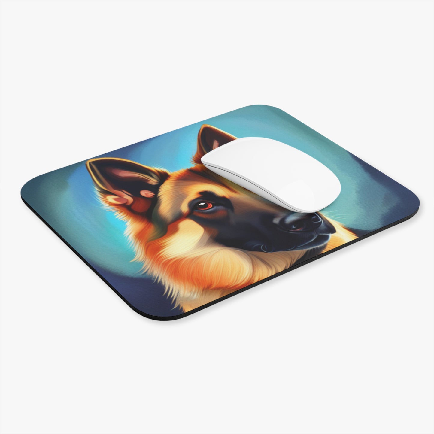 German Shepard Mouse Pad (Rectangle)