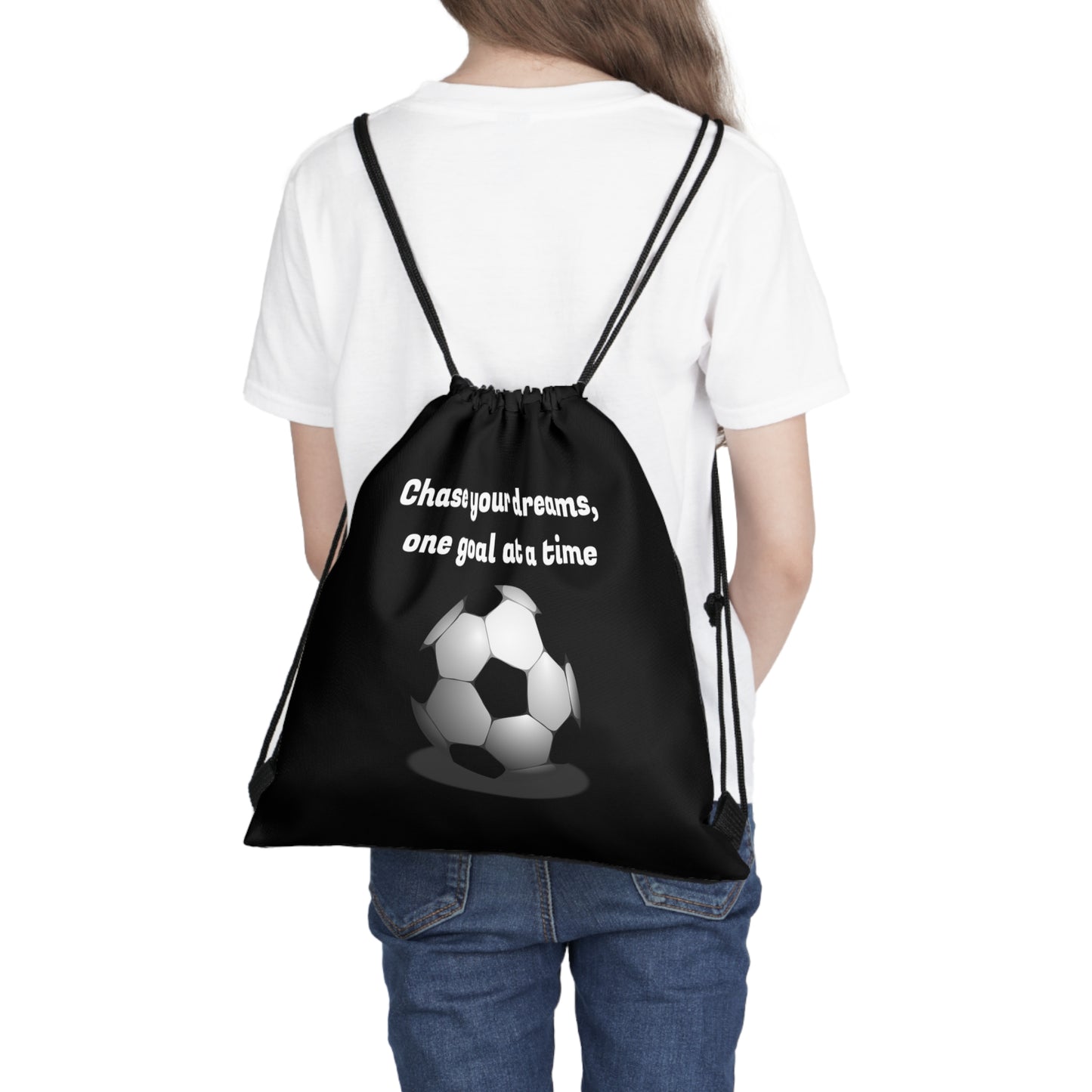 Soccer Drawstring Bag