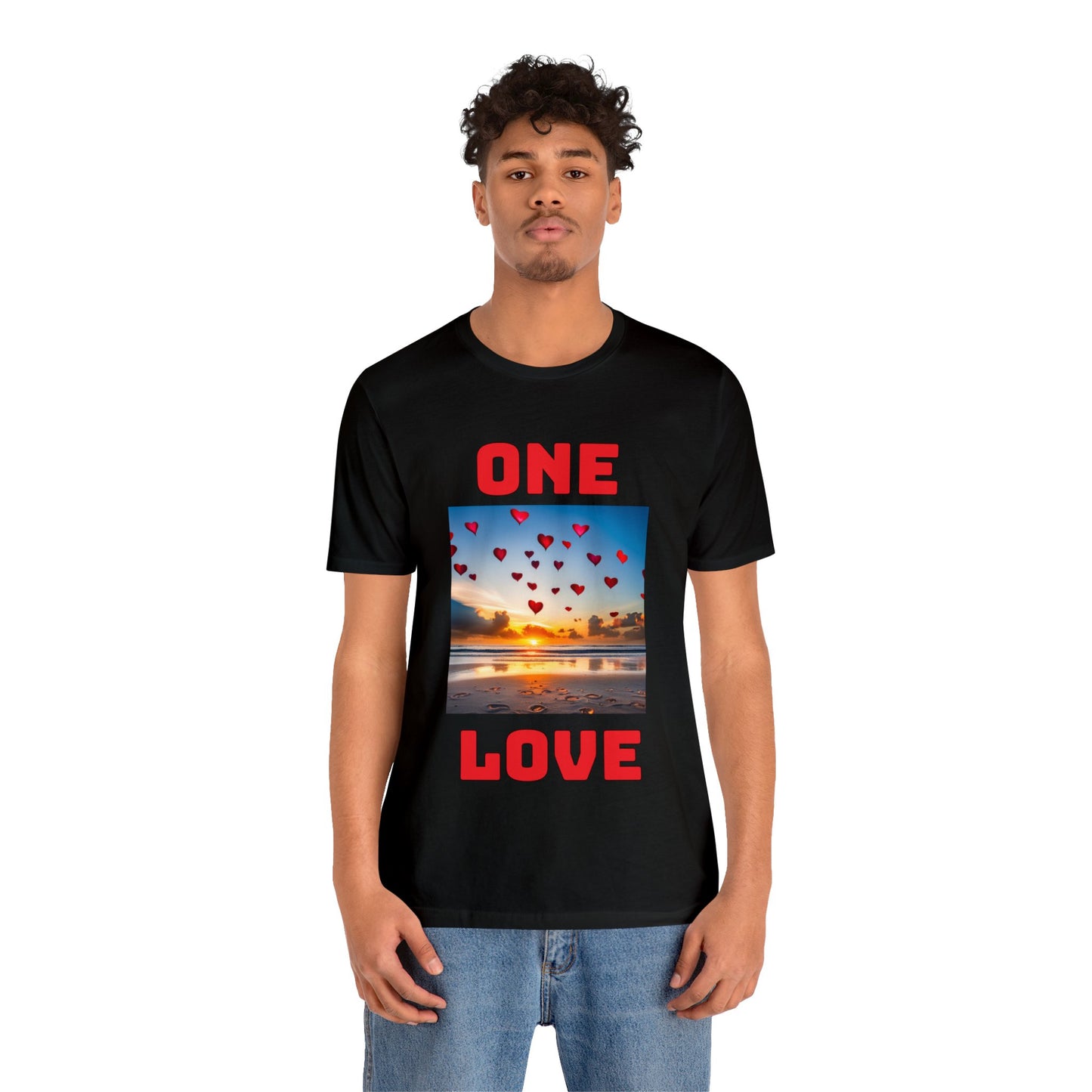 One Love Unisex Jersey Short Sleeve Tee