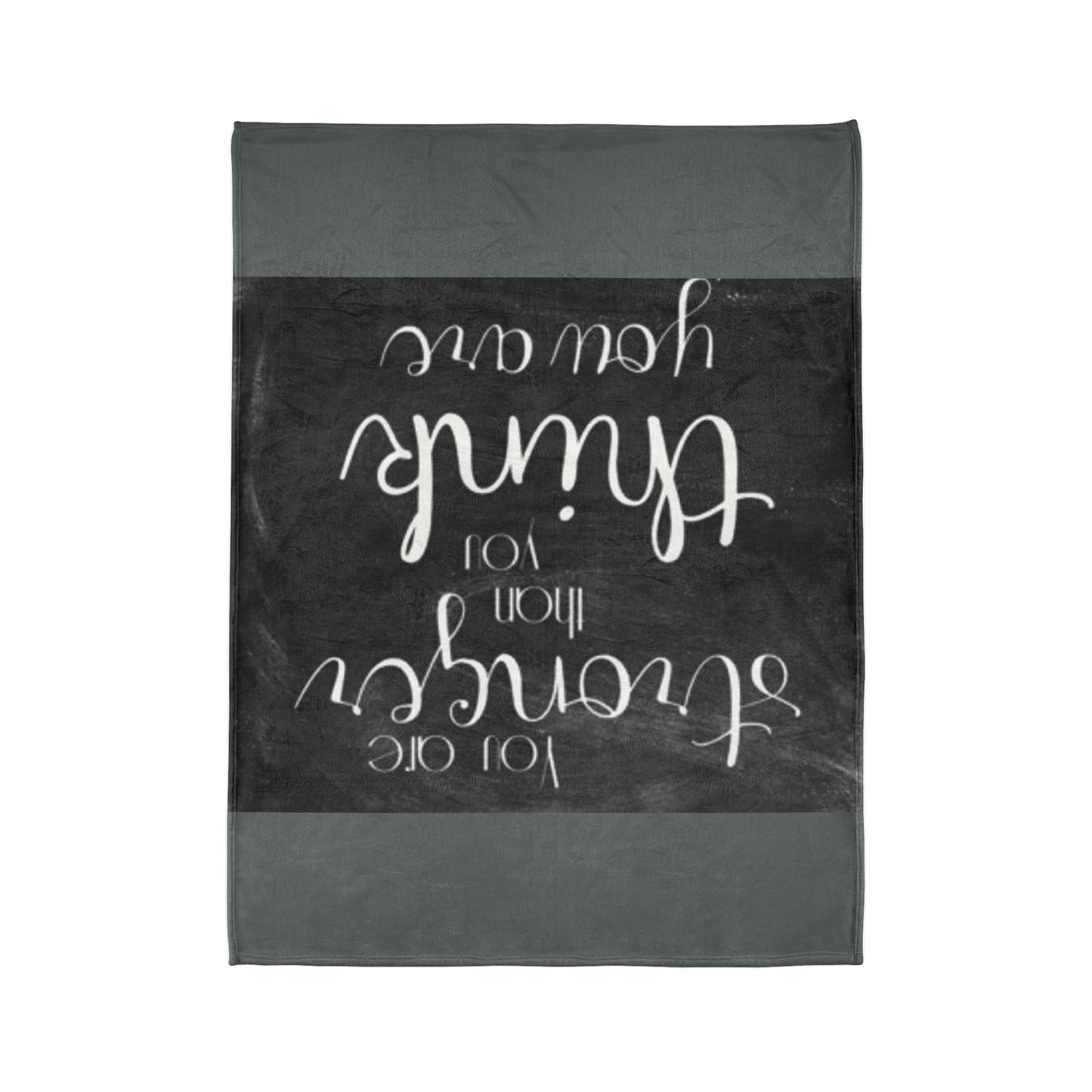 Encouragement Soft Polyester Blanket