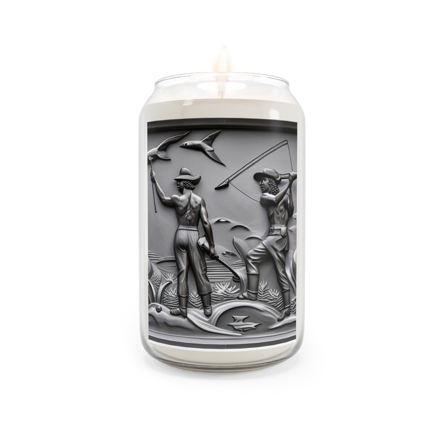 Bas Relief Scented Candle, 13.75oz