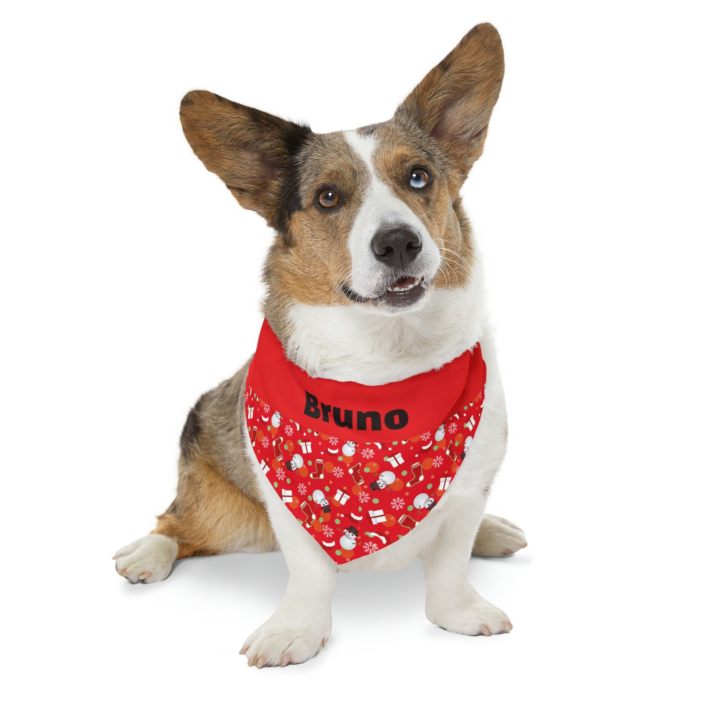 Personalized Christmas Pet Bandana Collar