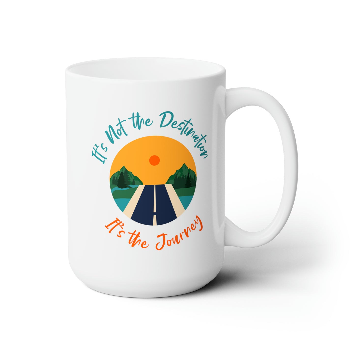 Destination Journey Ceramic Mug 15oz