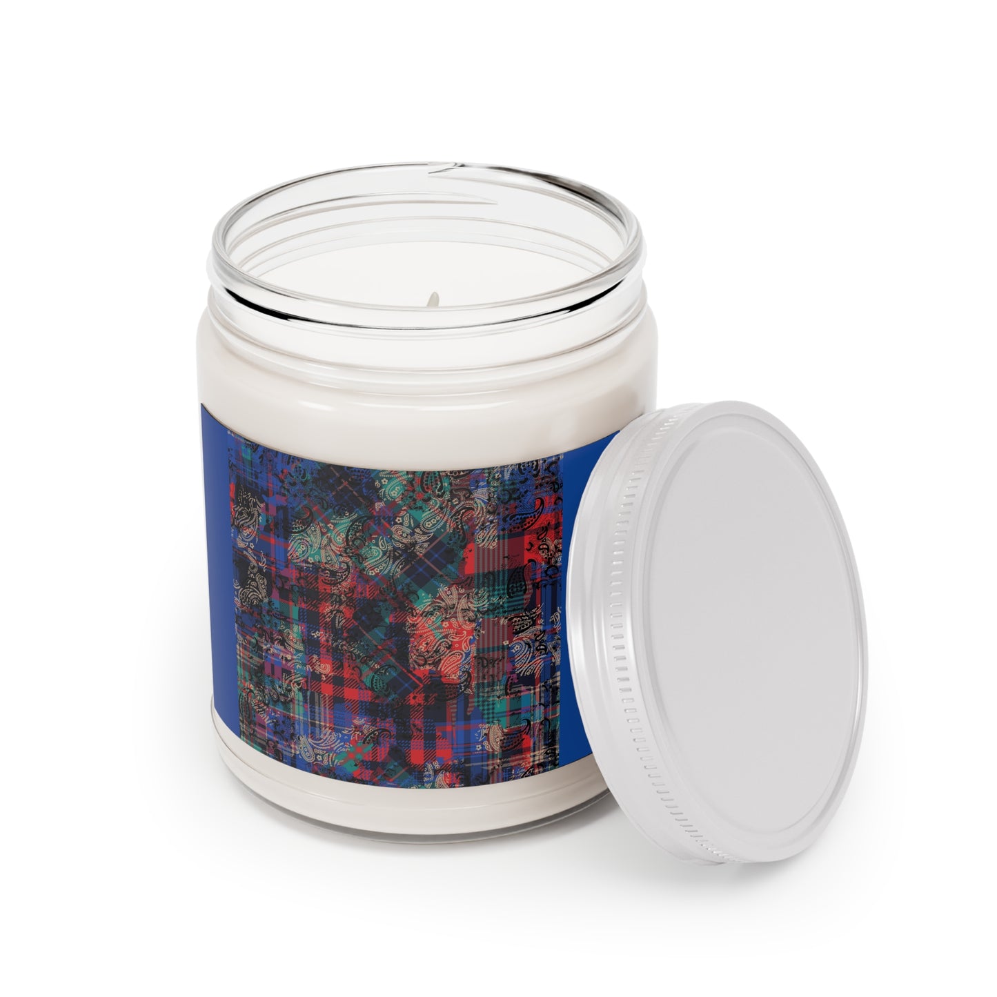 Tartan Plaid Paisley Scented Candles, 9oz