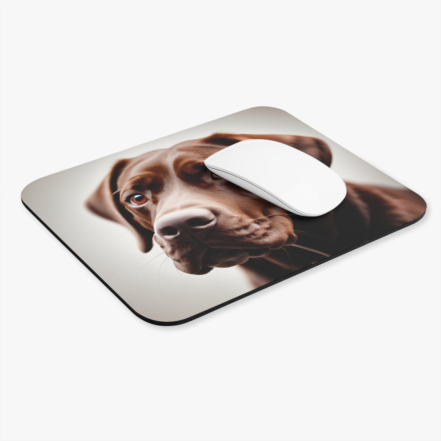 Chocolate Lab Mouse Pad (Rectangle)