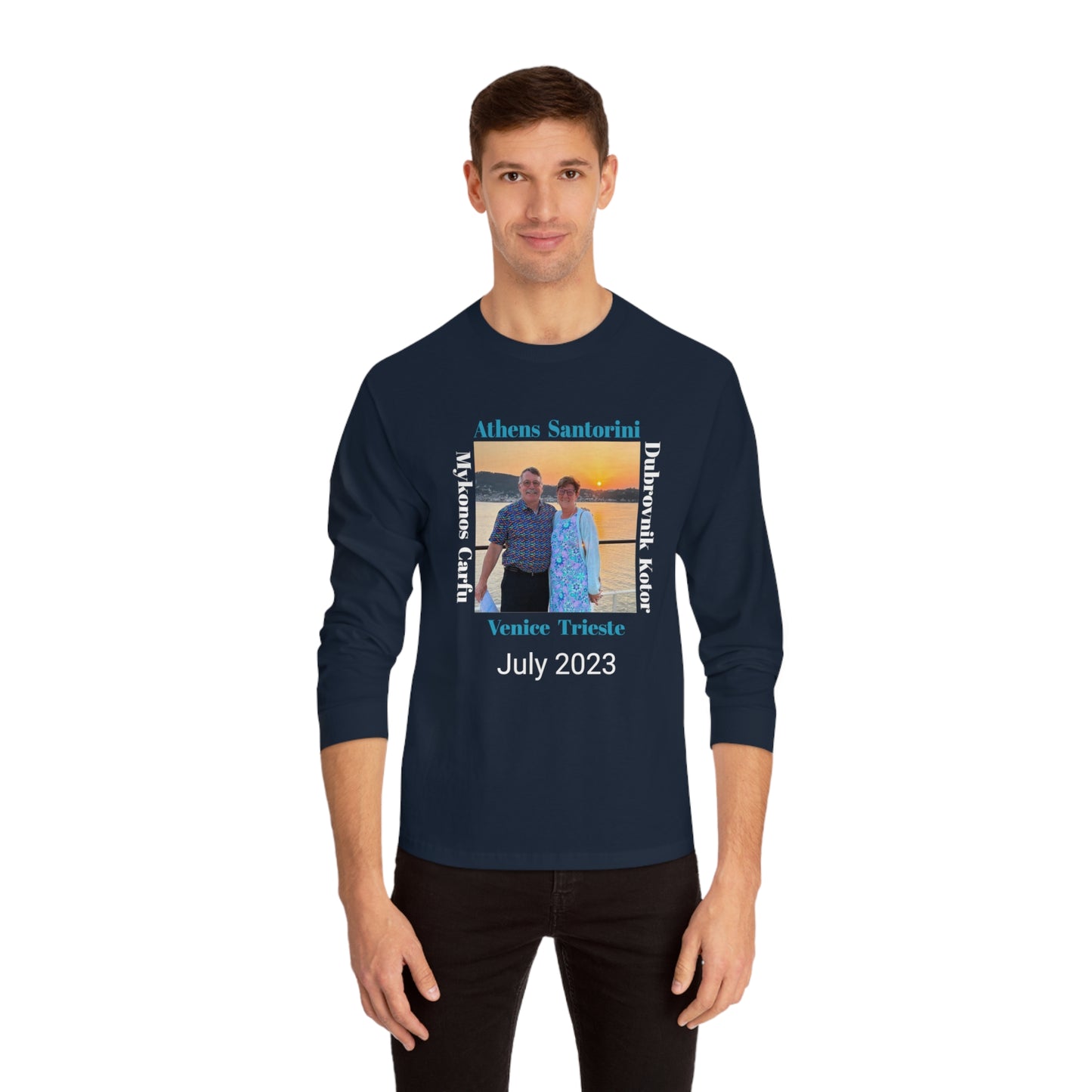 PERSONALIZE - add your own picture Unisex Classic Cruise Destination Long Sleeve T-Shirt