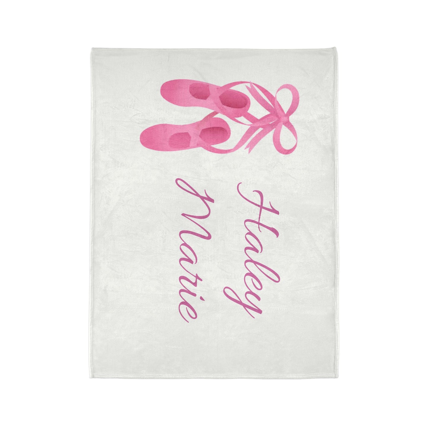 Personalized Ballet Soft Polyester Blanket