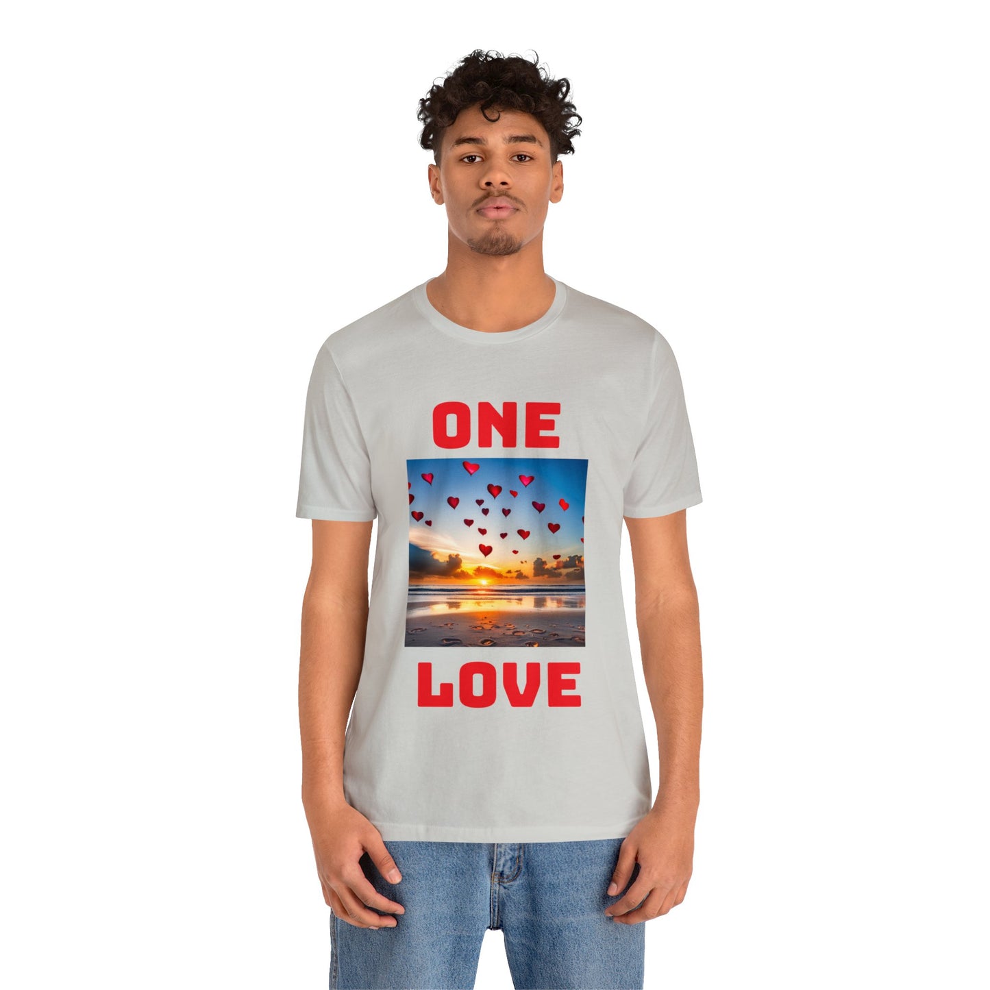 One Love Unisex Jersey Short Sleeve Tee