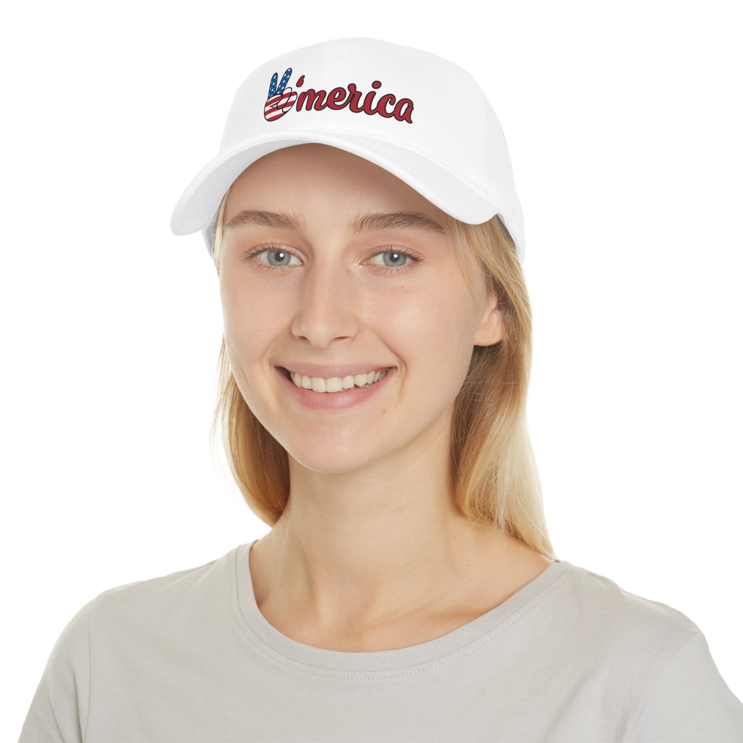 Patriotic Low Profile Baseball Cap