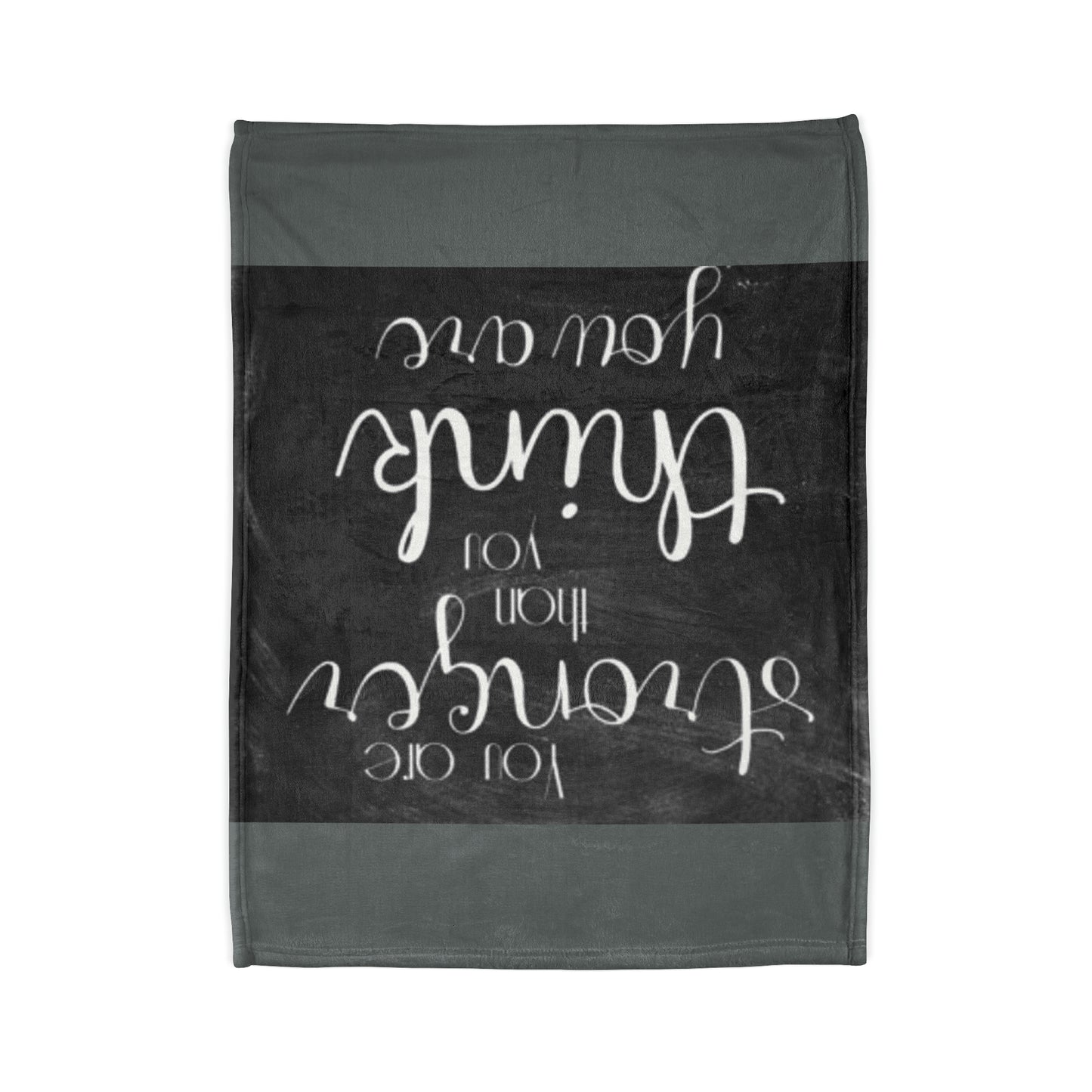 Encouragement Soft Polyester Blanket