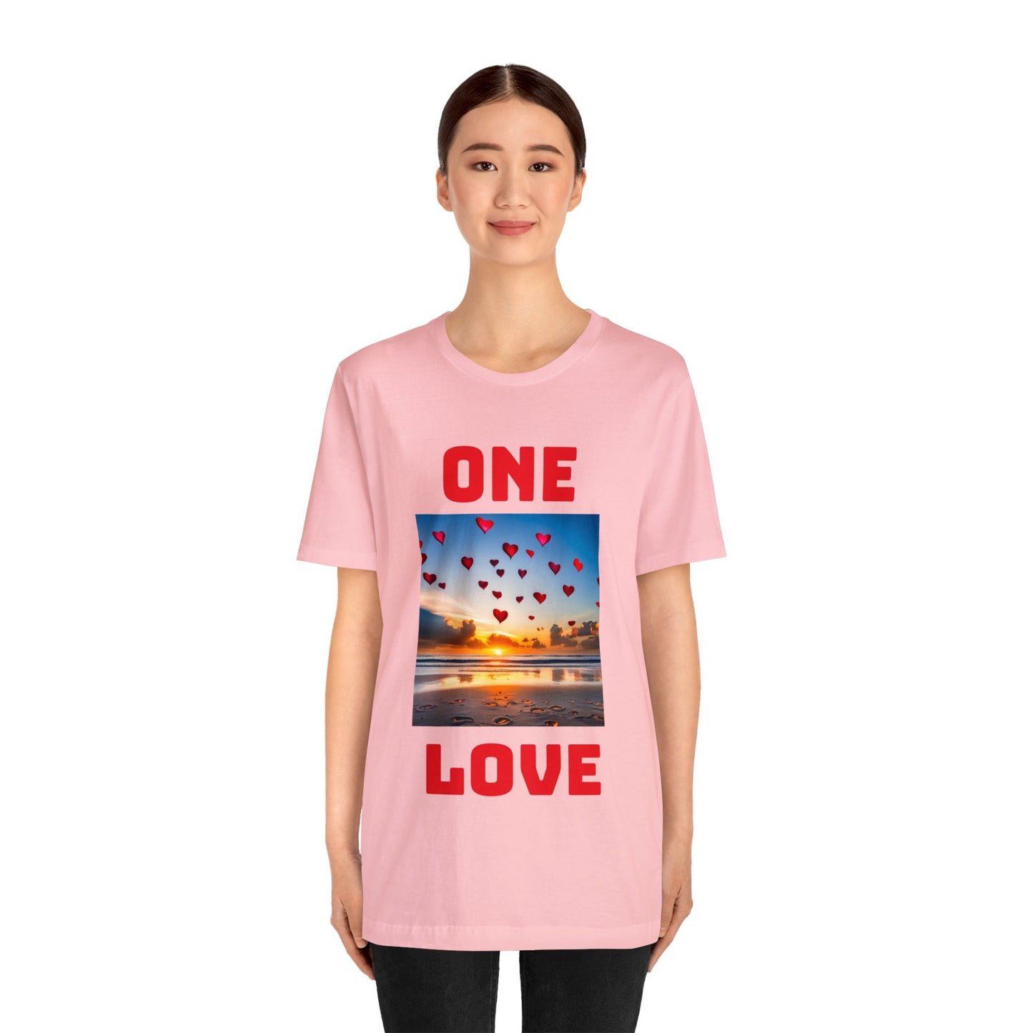 One Love Unisex Jersey Short Sleeve Tee