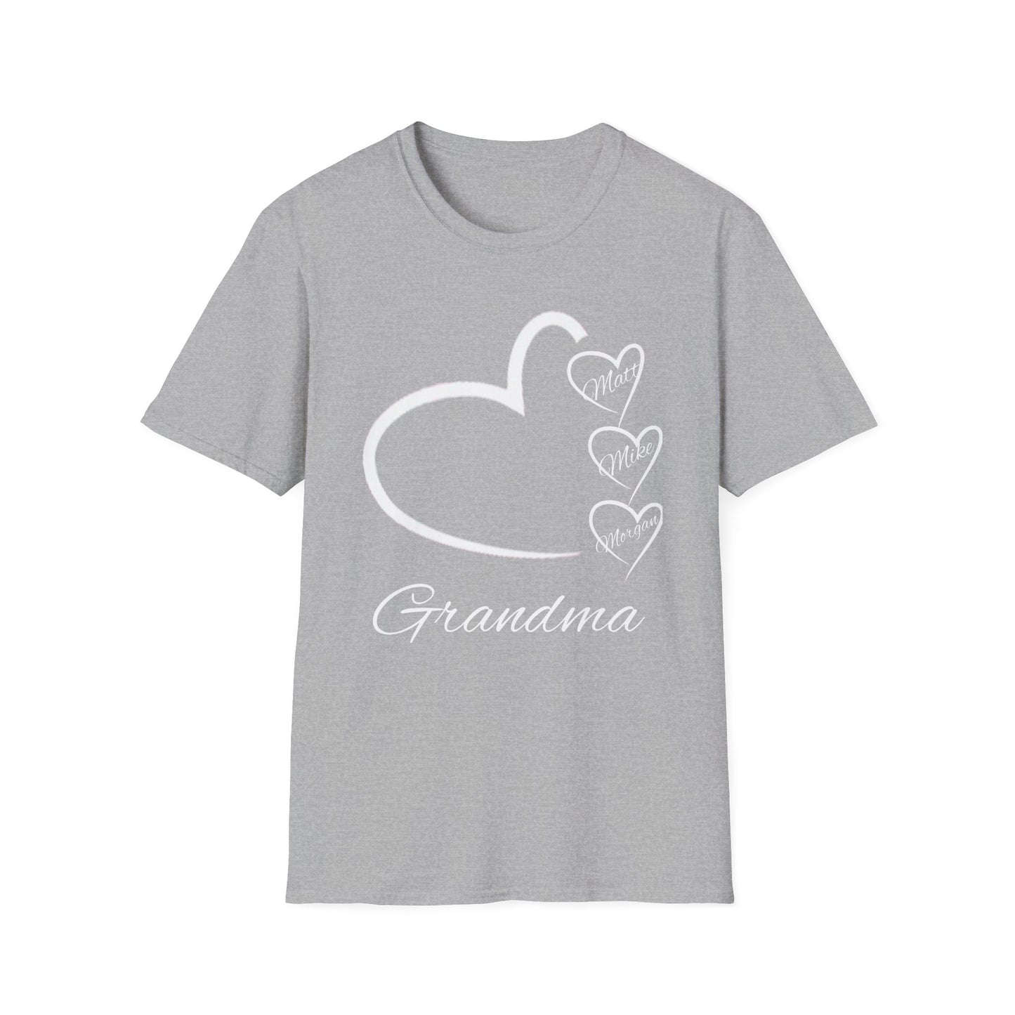 Grandma Valentines Unisex Softstyle T-Shirt