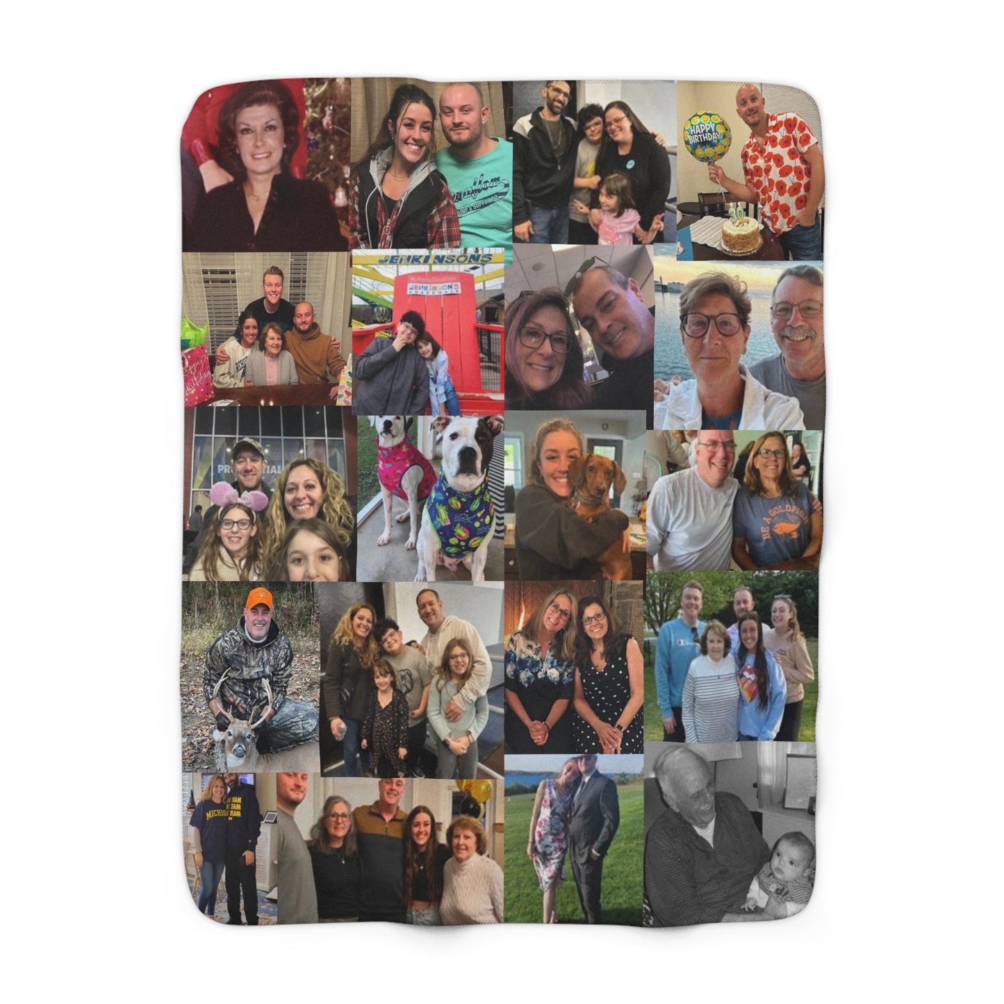 Customized Sherpa Fleece Blanket