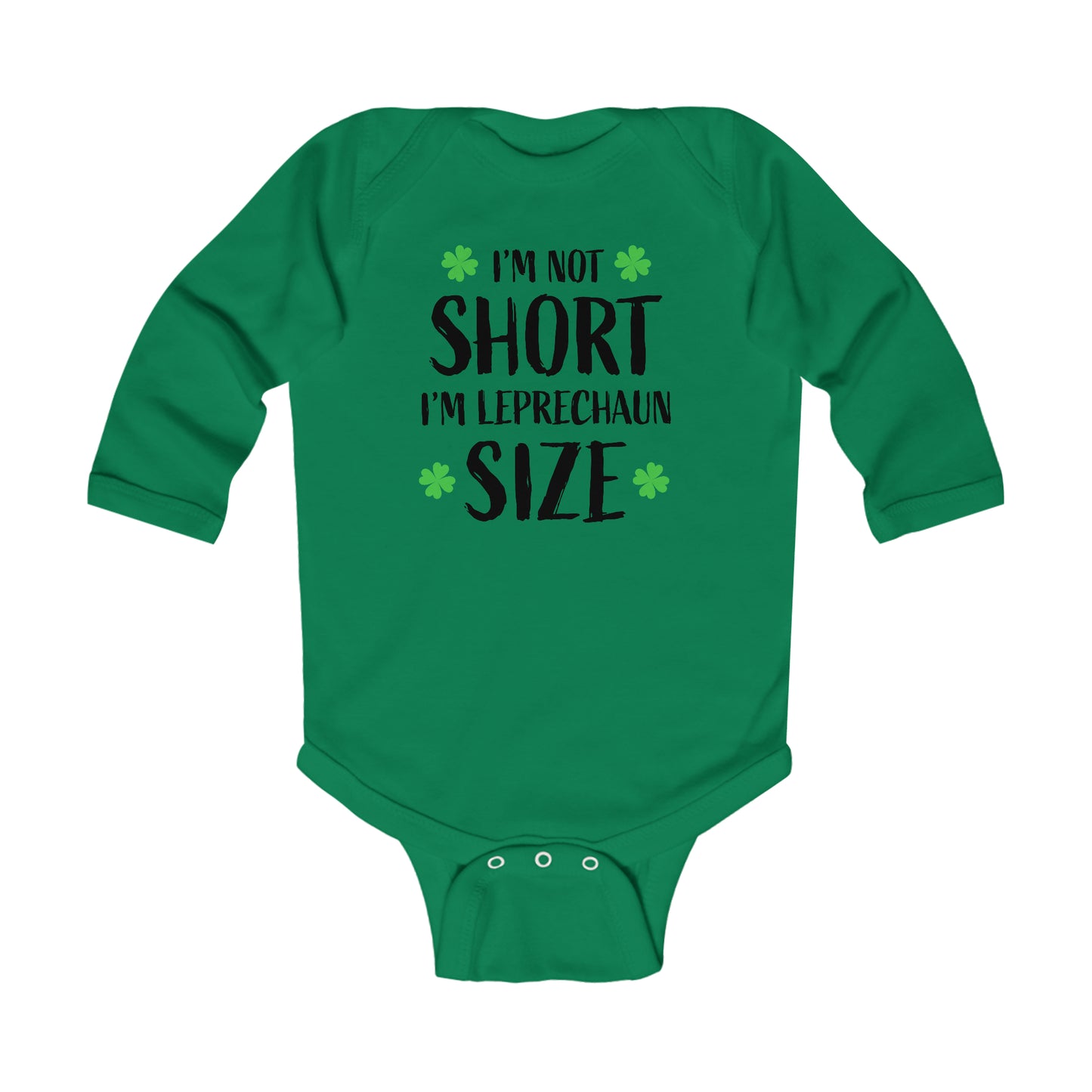 St. Patrick's Day Infant Long Sleeve Bodysuit