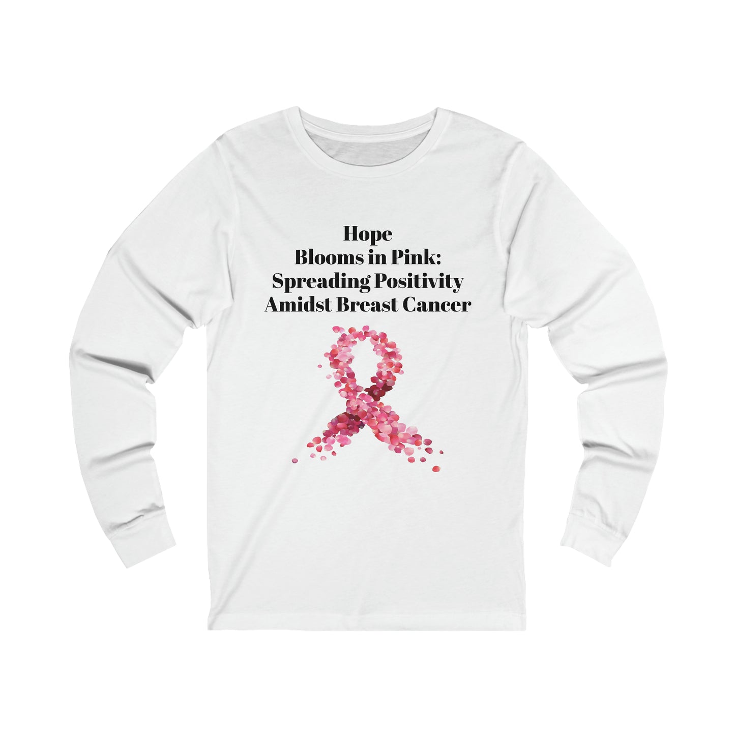 Breast Cancer Awareness Unisex Jersey Long Sleeve Tee