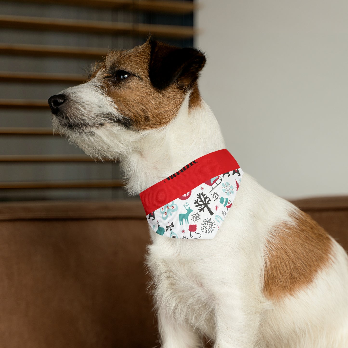 Personalized Christmas Pet Bandana Collar