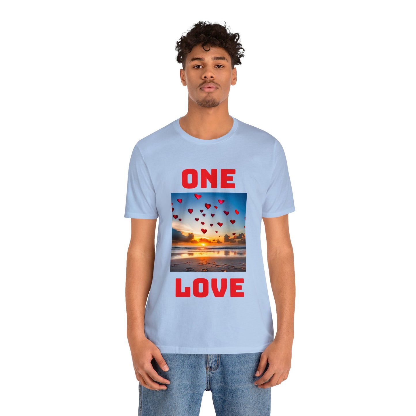 One Love Unisex Jersey Short Sleeve Tee