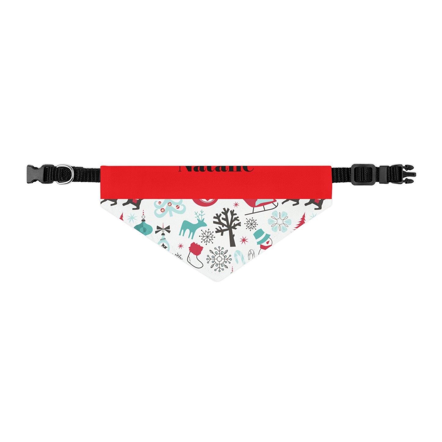 Personalized Christmas Pet Bandana Collar