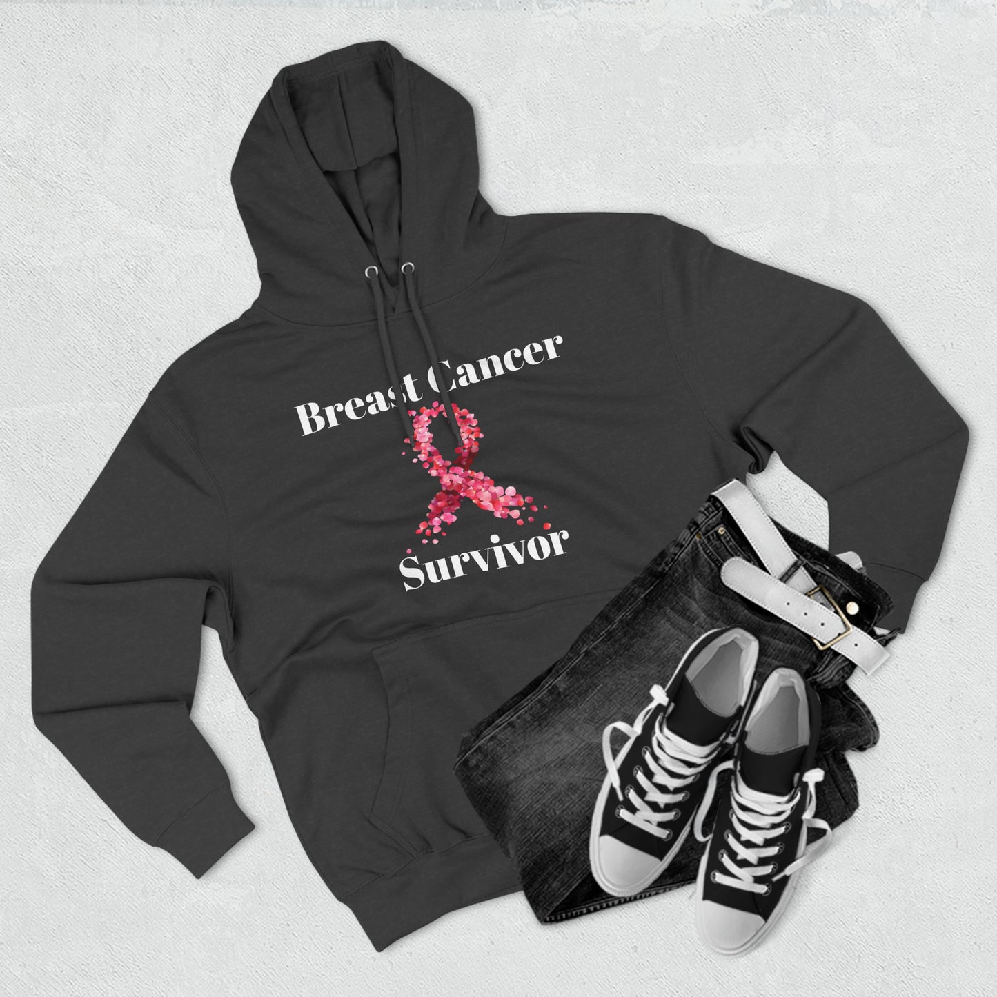 BC Awareness Unisex Premium Pullover Hoodie