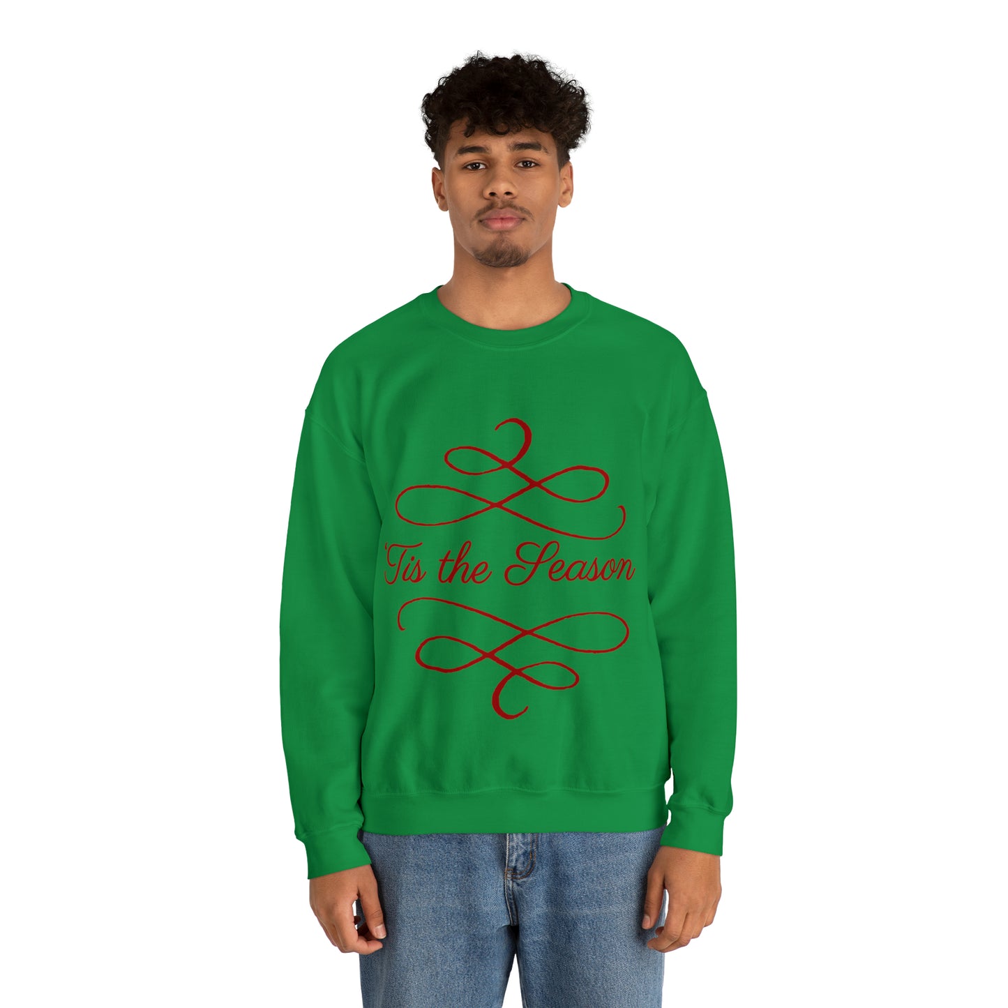 Tis the Season Holiday Unisex Heavy Blend™ Crewneck Sweatshirt