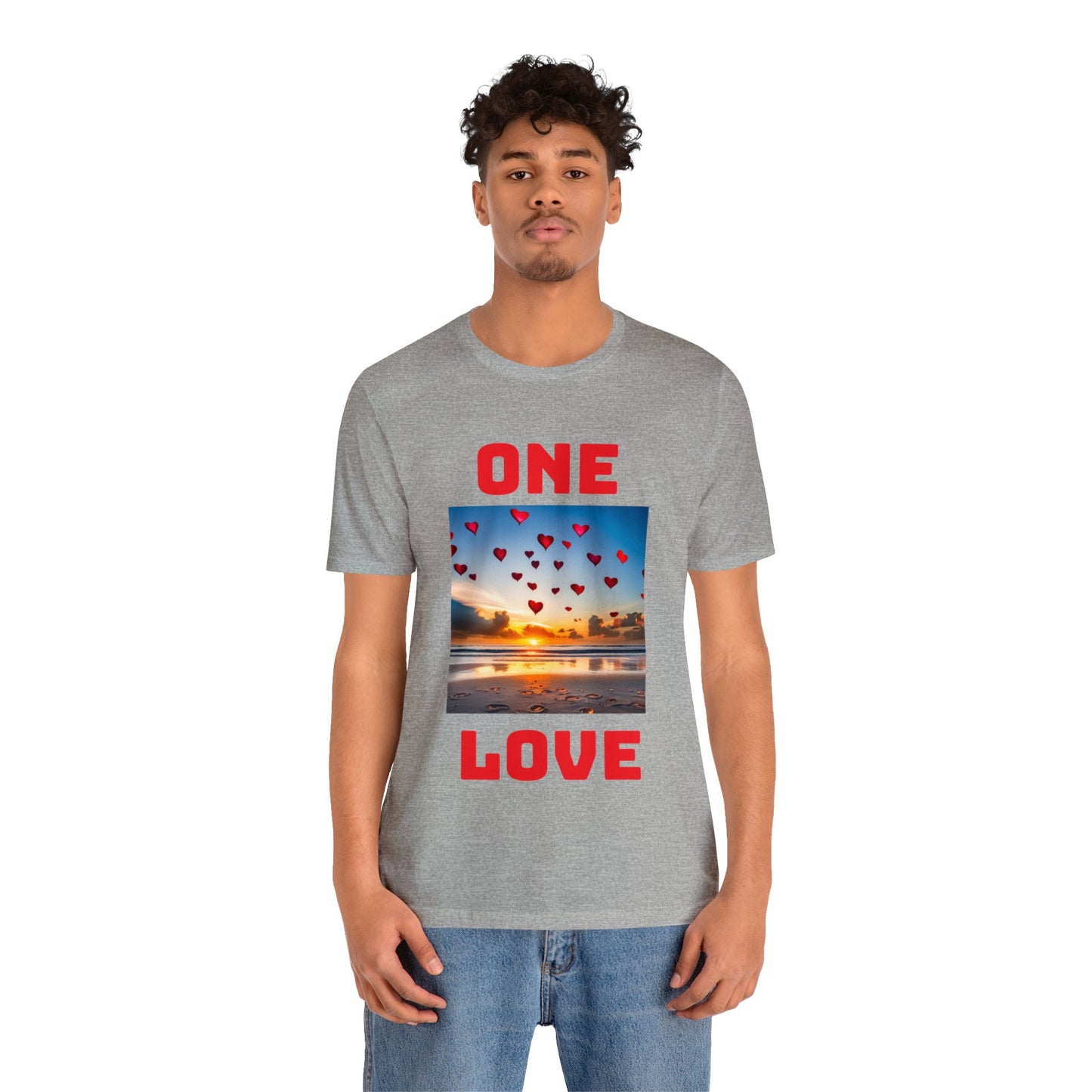 One Love Unisex Jersey Short Sleeve Tee