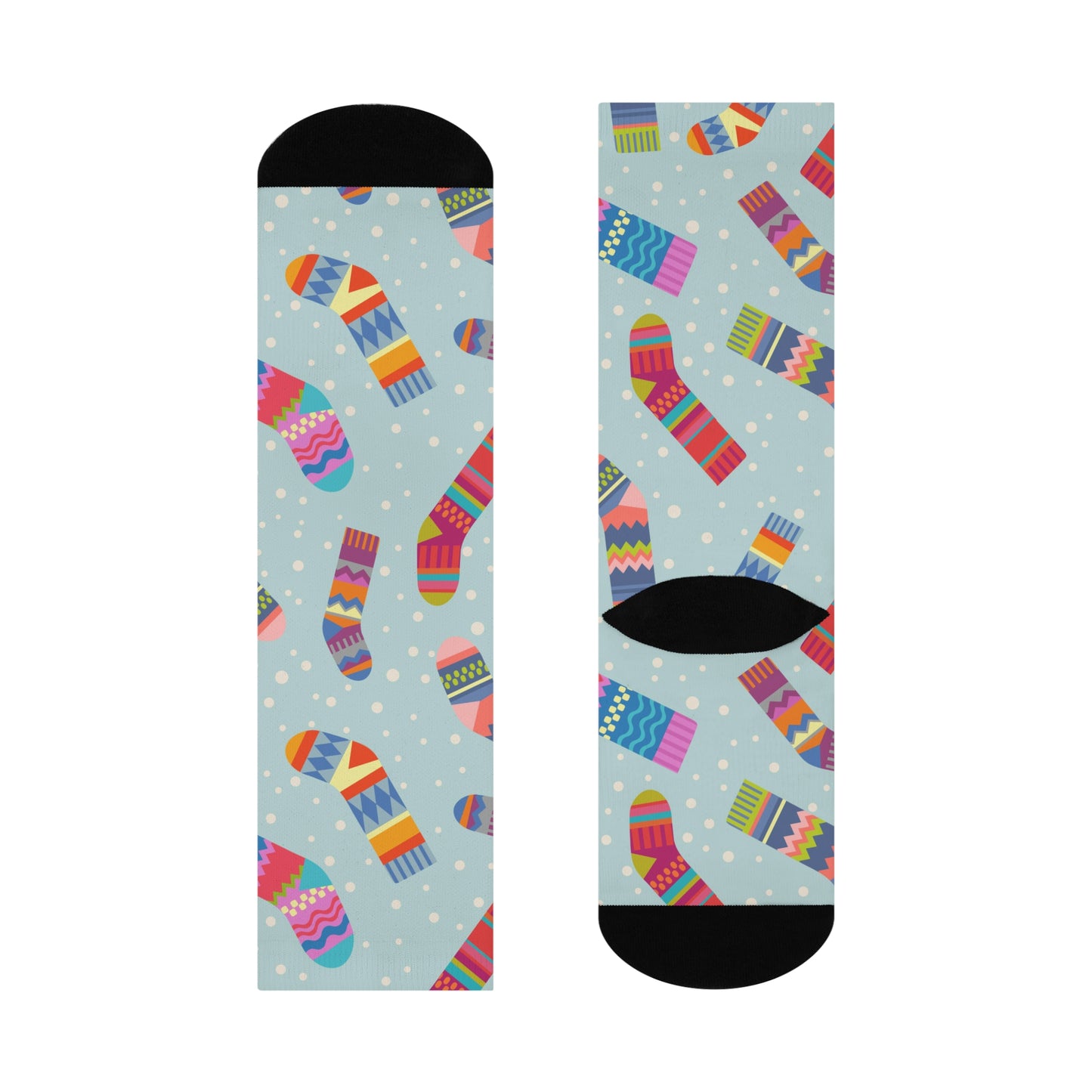 Cushioned Patterned Socks