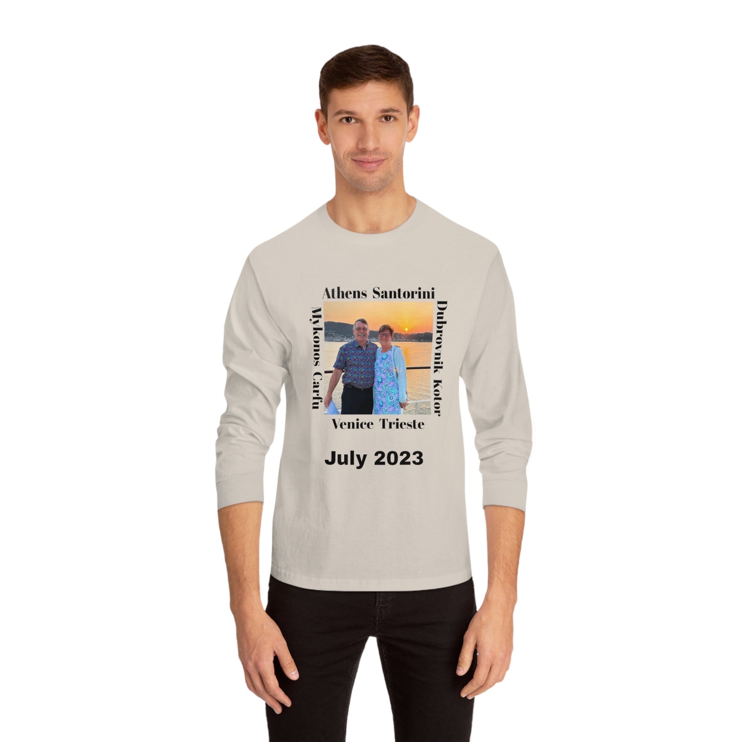 PERSONALIZE - add your own picture Unisex Classic Cruise Destination Long Sleeve T-Shirt