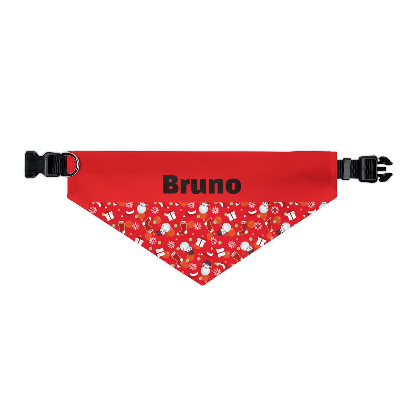 Personalized Christmas Pet Bandana Collar