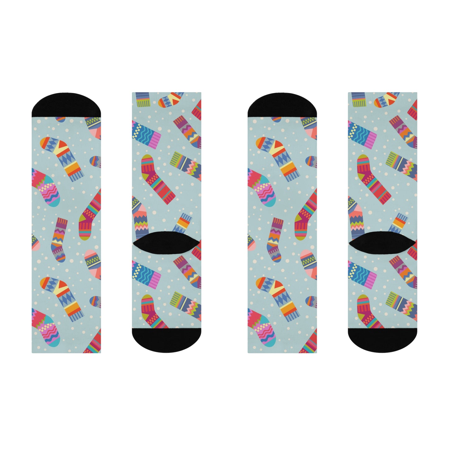 Cushioned Patterned Socks